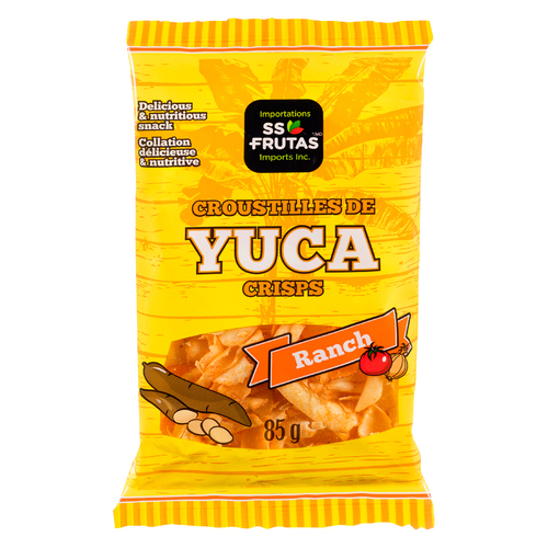 Ss Frutas Croustilles yuca ranch 85 g