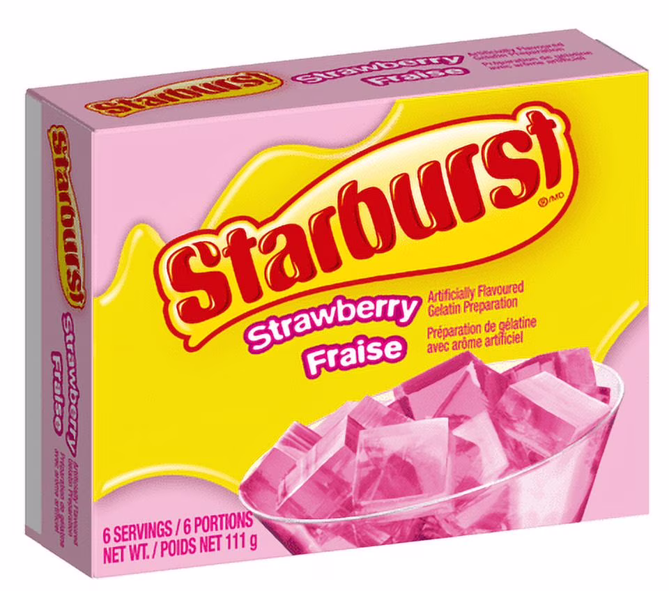 Starburst starburst strw gel