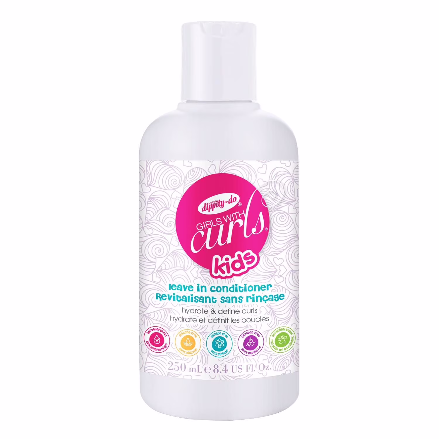 Girls with curls kids crème revitalisante sans rinçage après-shampooing sans rinçage