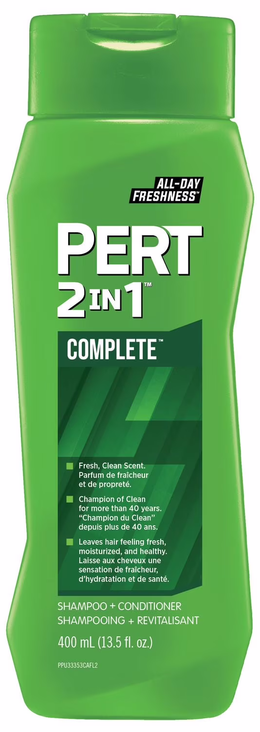 Pert Complete Clean 2 en 1 shampooing et revitalisant 384 ml