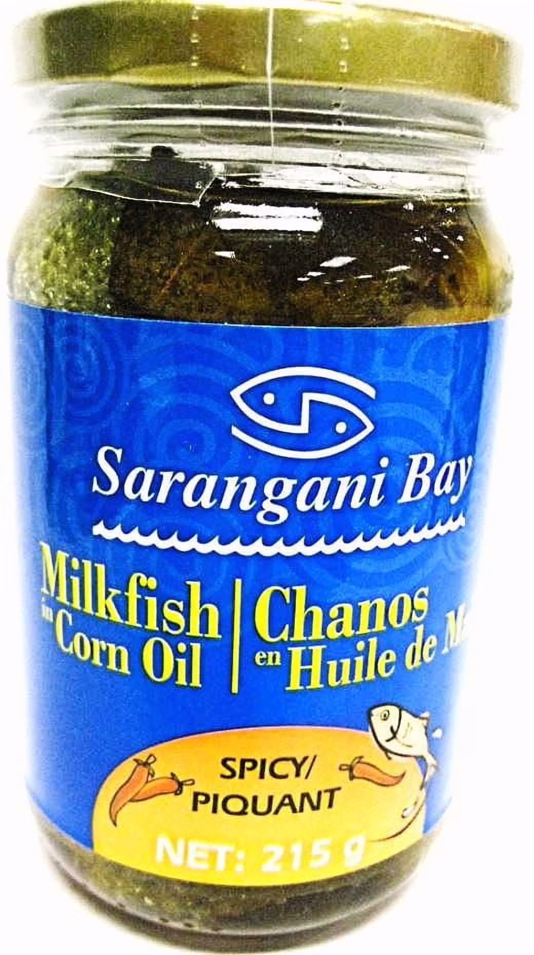 Sarangani bay chanos en huile de maïs  piquant  chanos en huile de maïs épicé