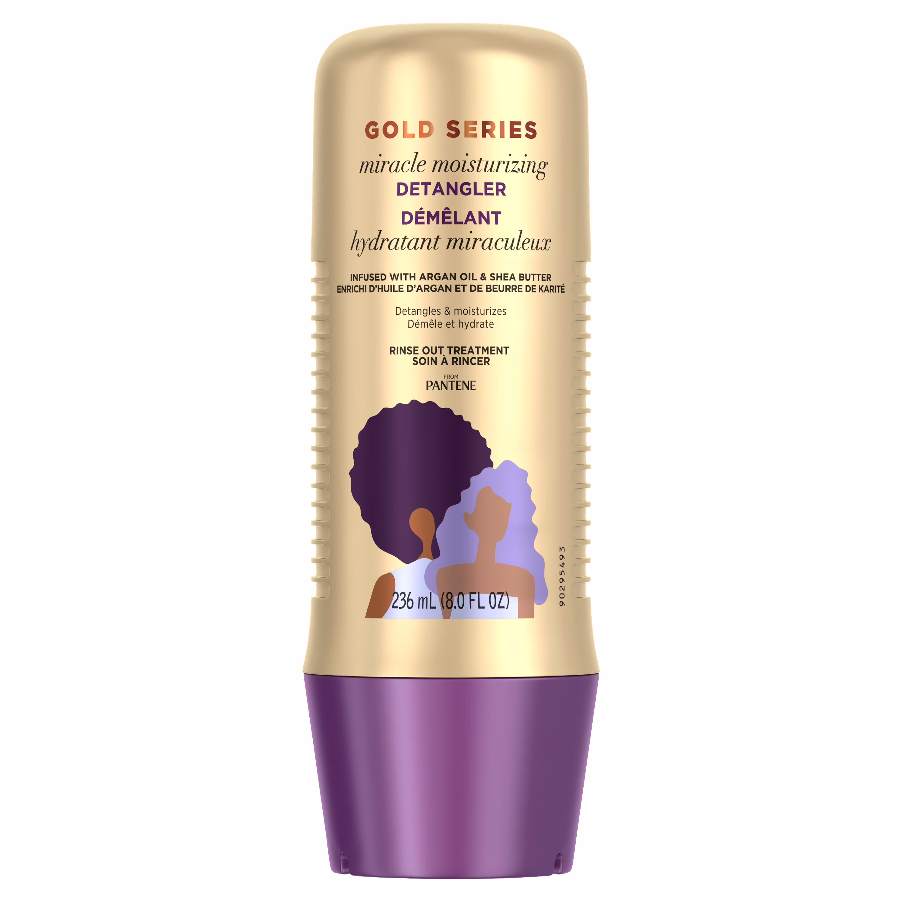 Gold series de pantene démêlant miraculeux à l'huile d'argan