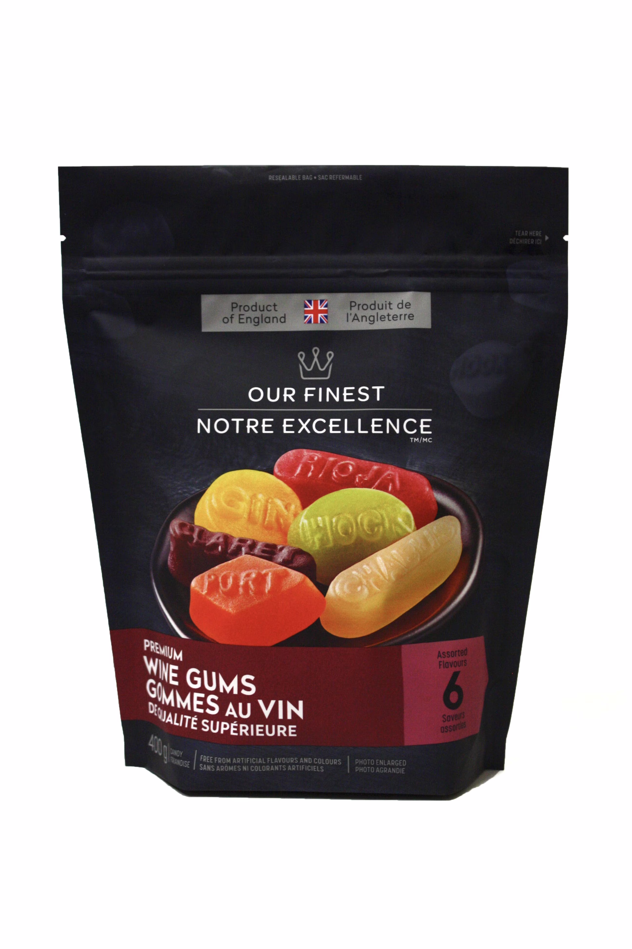 Gommes au vin de qualité supérieure notre excellence rams