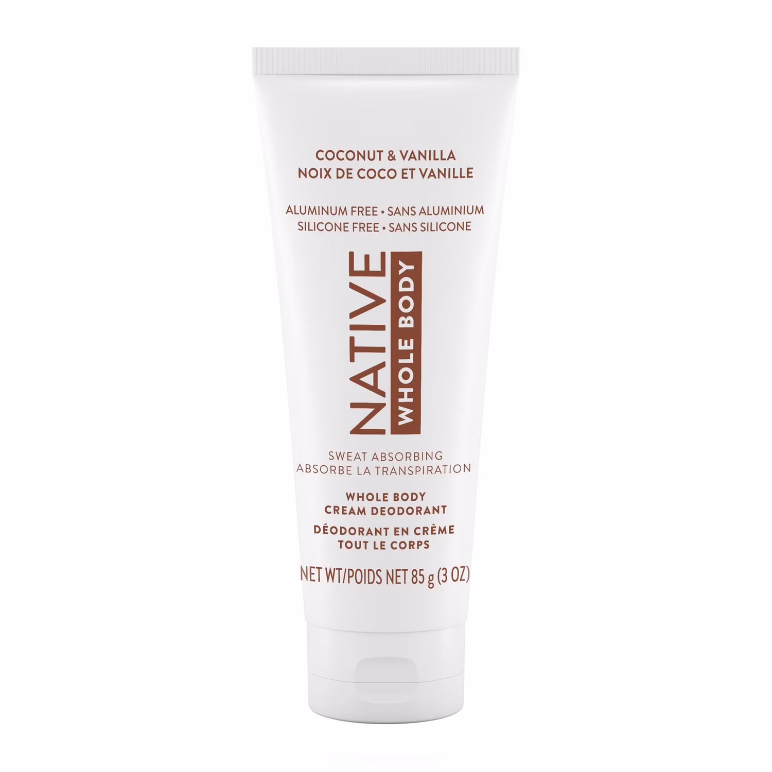 Native noix de coco & vanille crème pour tout le corps