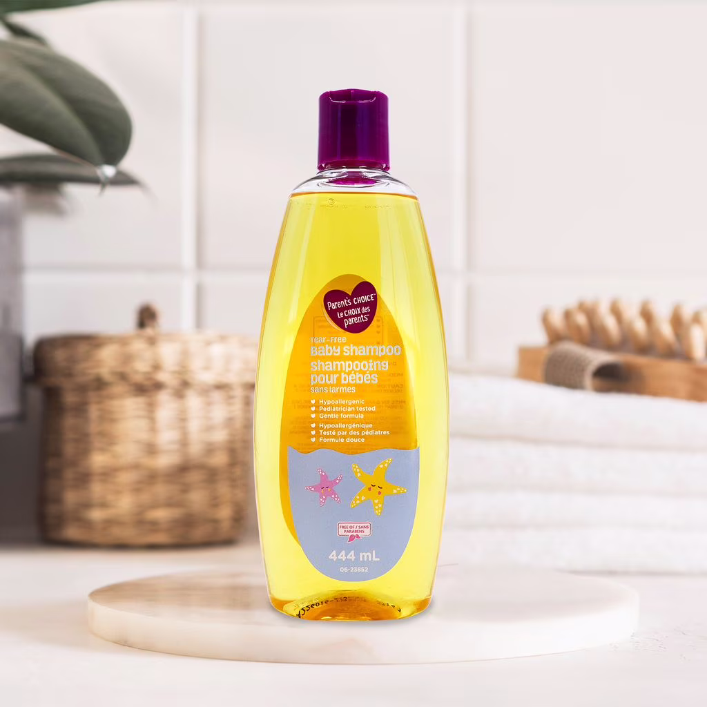 Shampoing le choix du parent pour bébés.