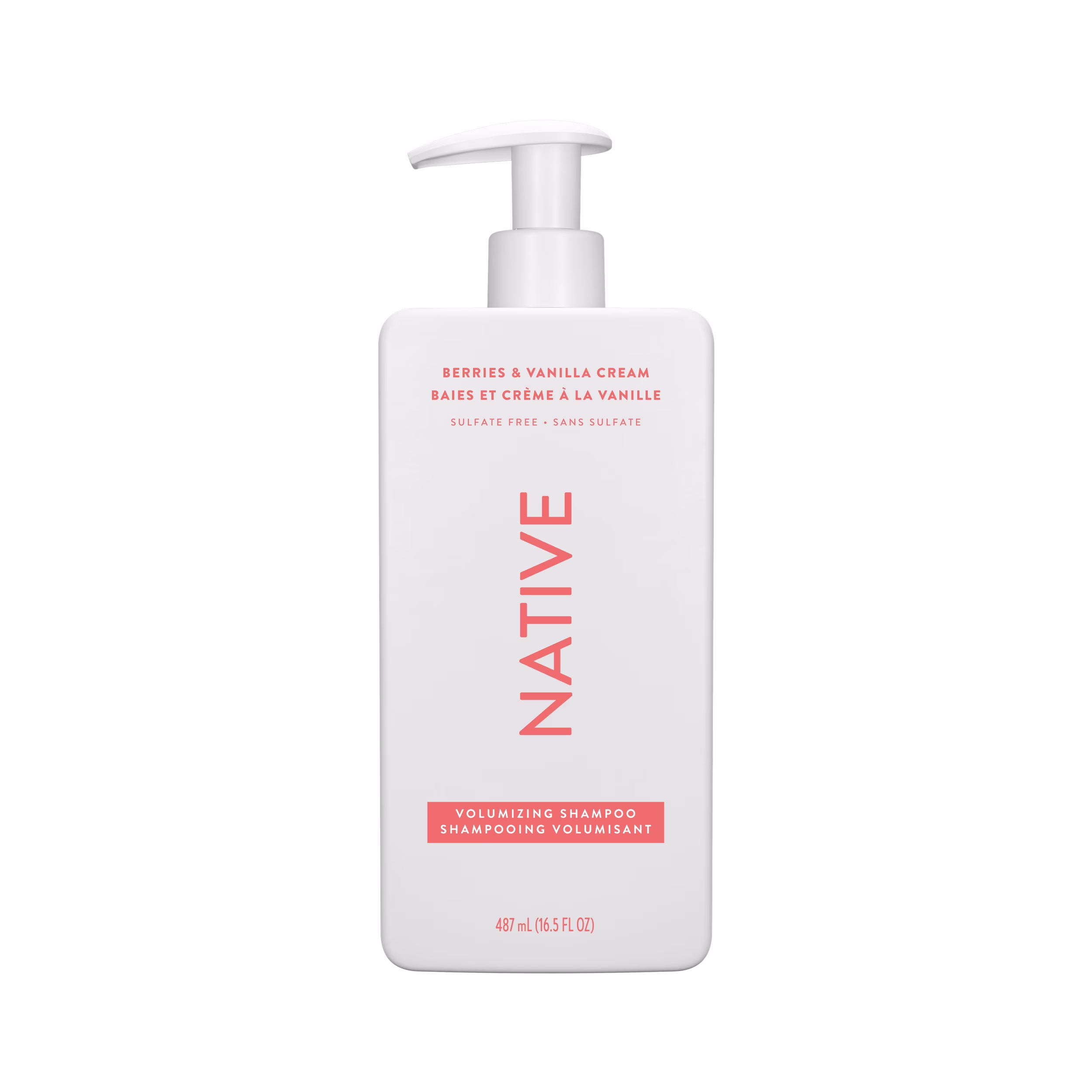 Native soins capillaires  shampooing baies et crème à la vanille