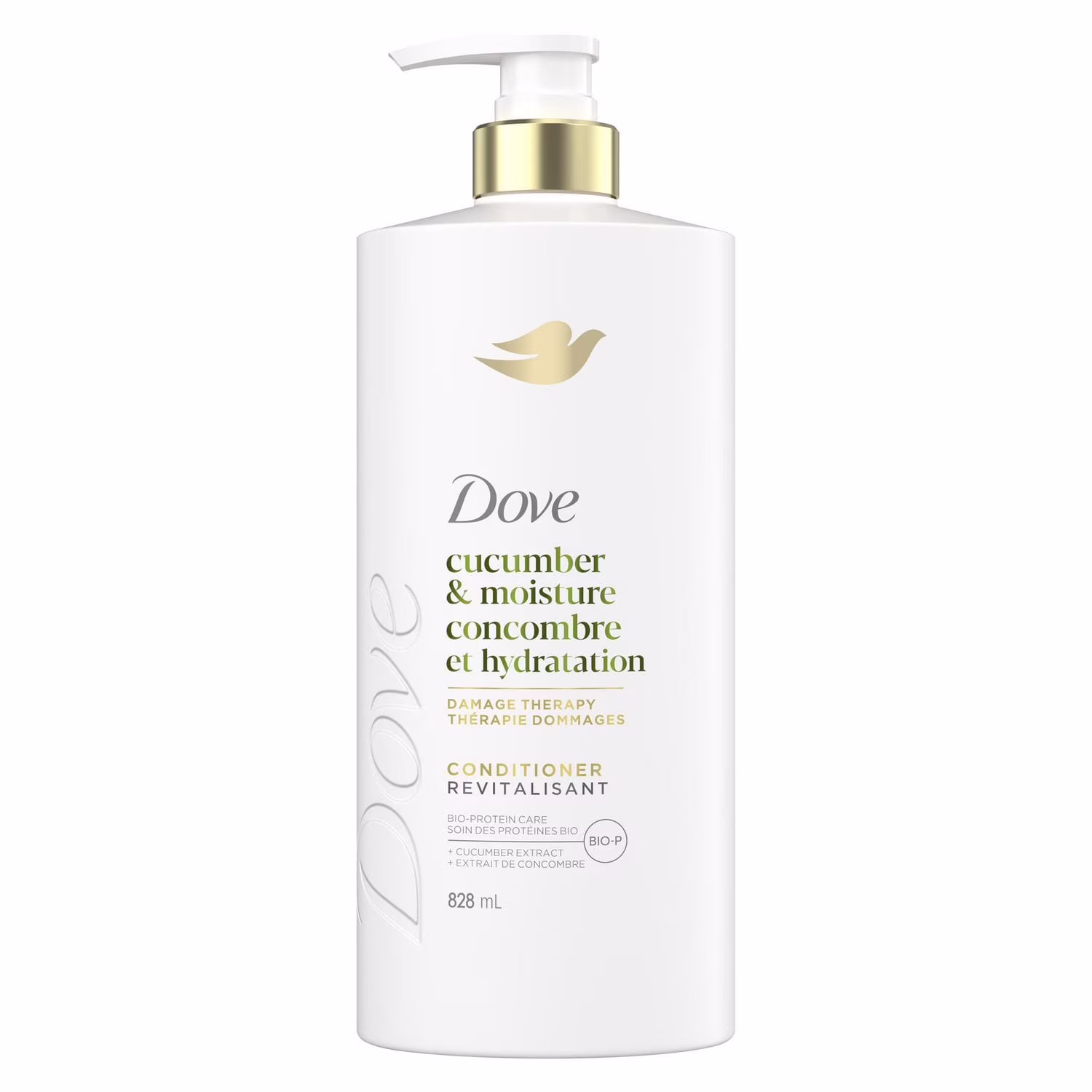 Dove revitalisant concombre et hydratation soin des protéines bio.