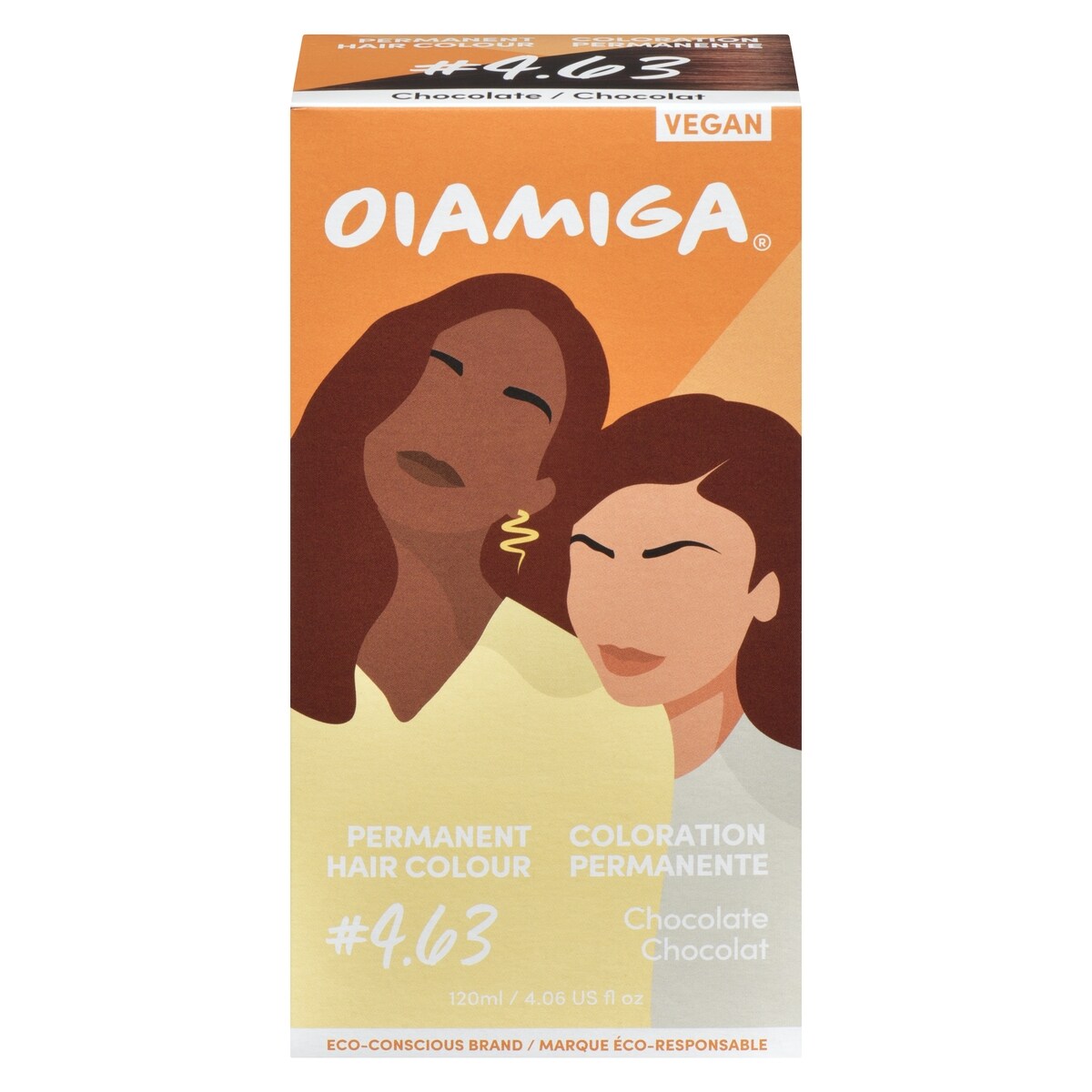 Coloration permanente #4.63 chocolat