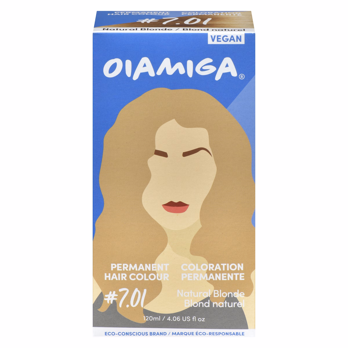 Coloration permanente #7.01 blond natural