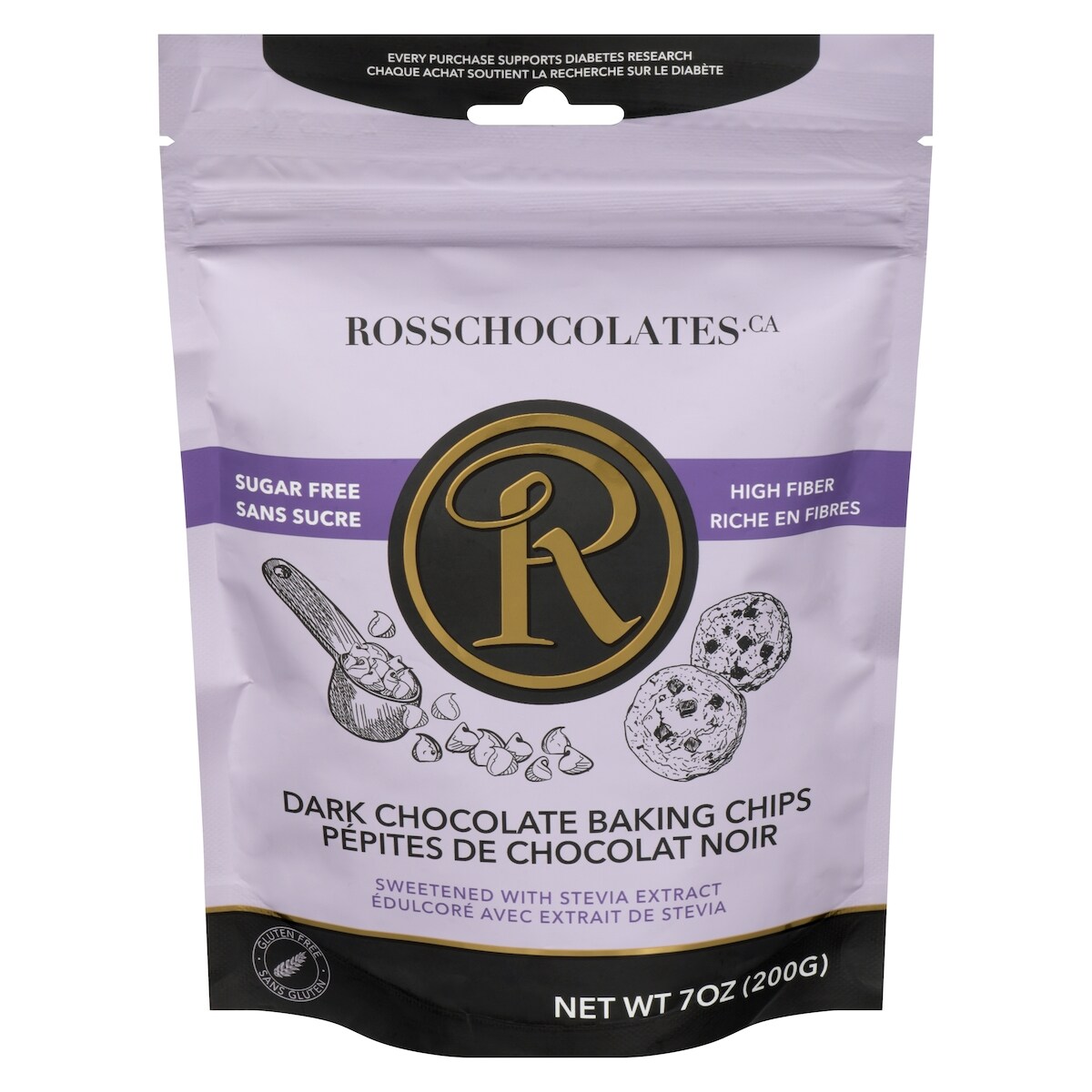 Pépites de chocolat noir