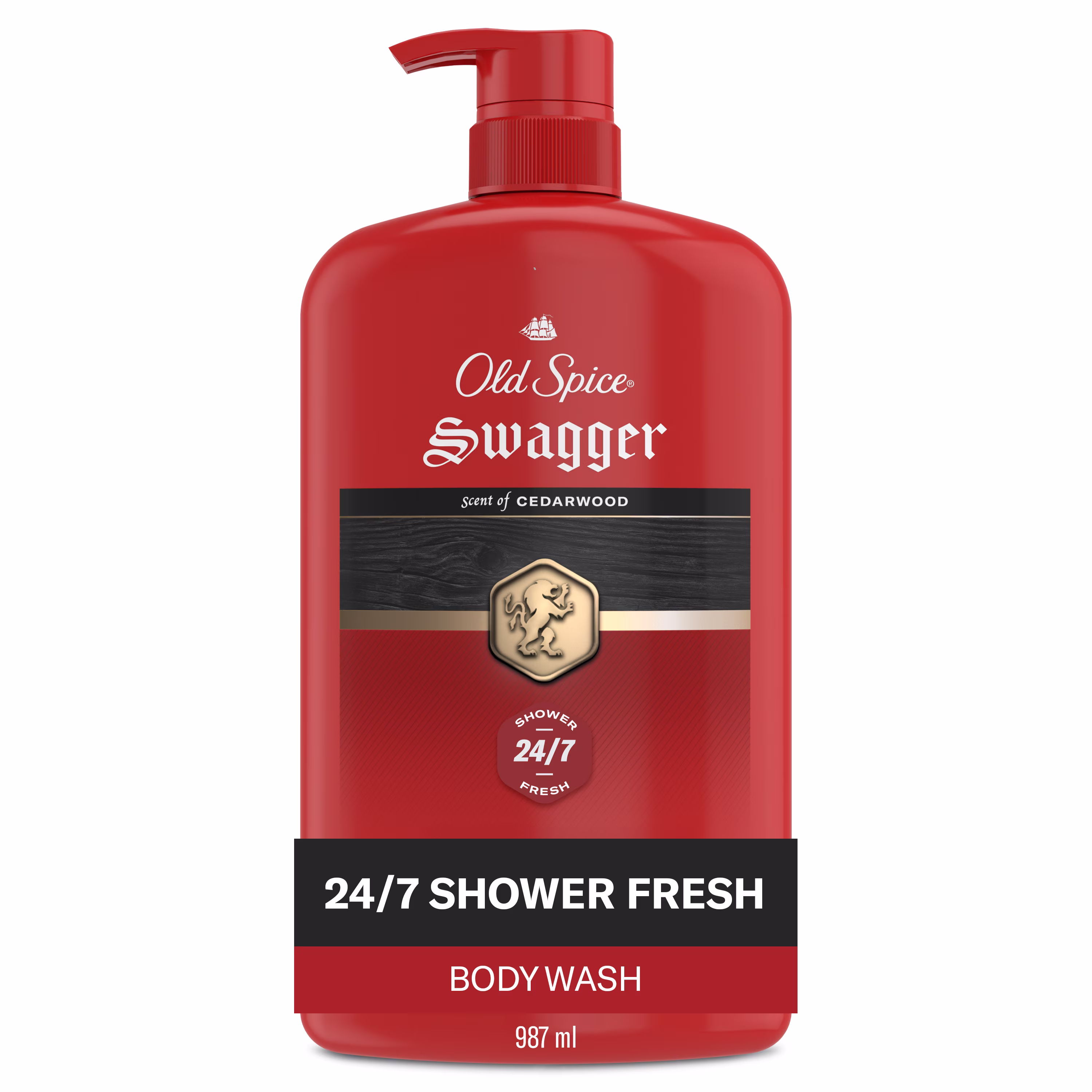 Nettoyant pour le corps pour hommes red zone, parfum swagger