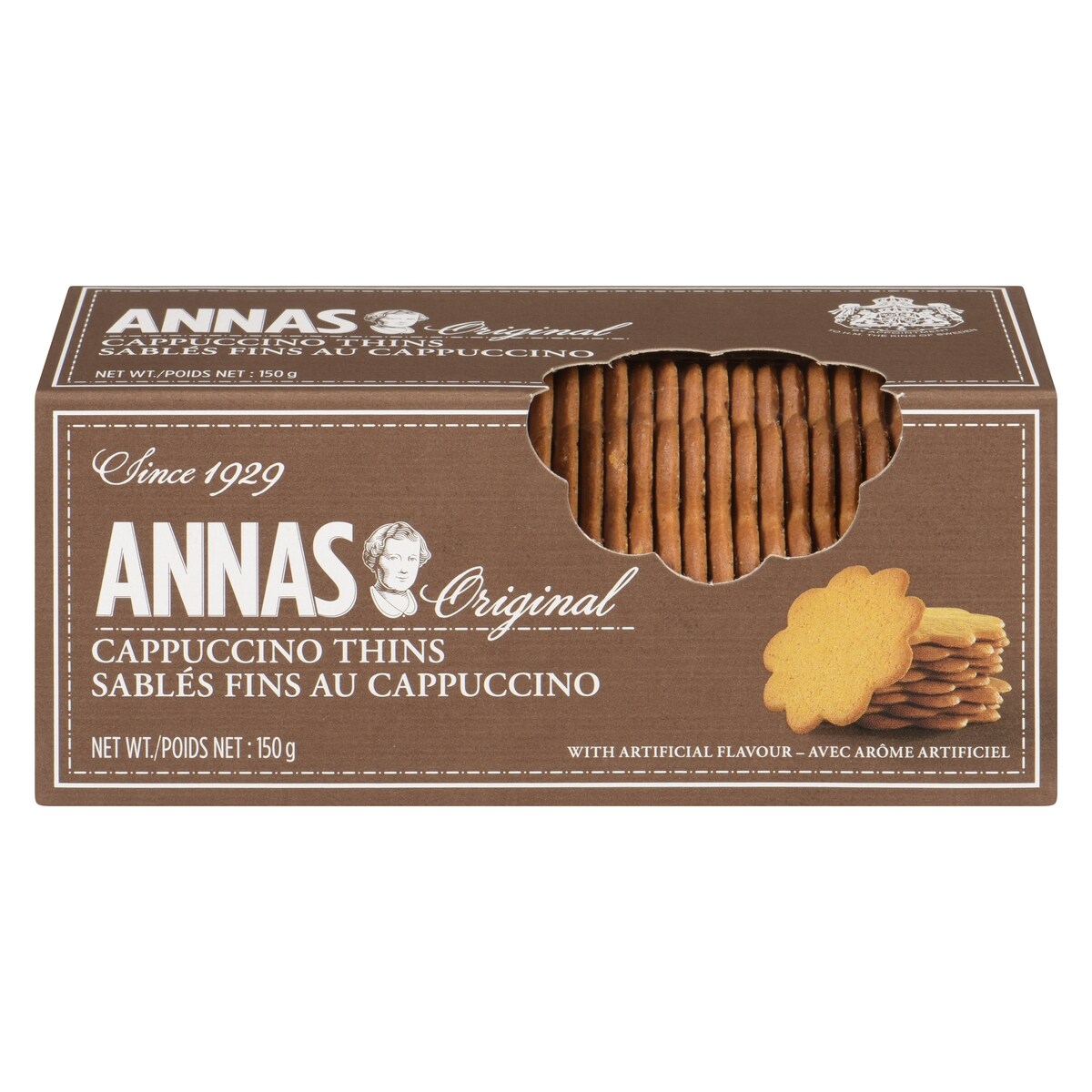 Original sablés fins au cappuccino