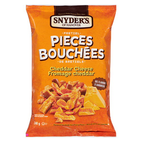 Bretzels en bouchées au fromage