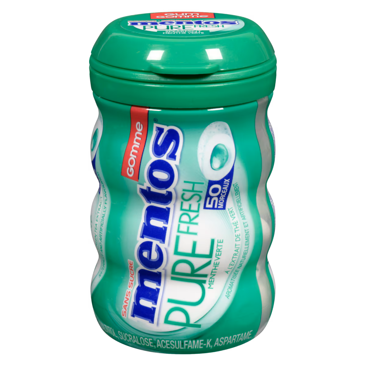 Gomme haleine fraîche à la menthe verte