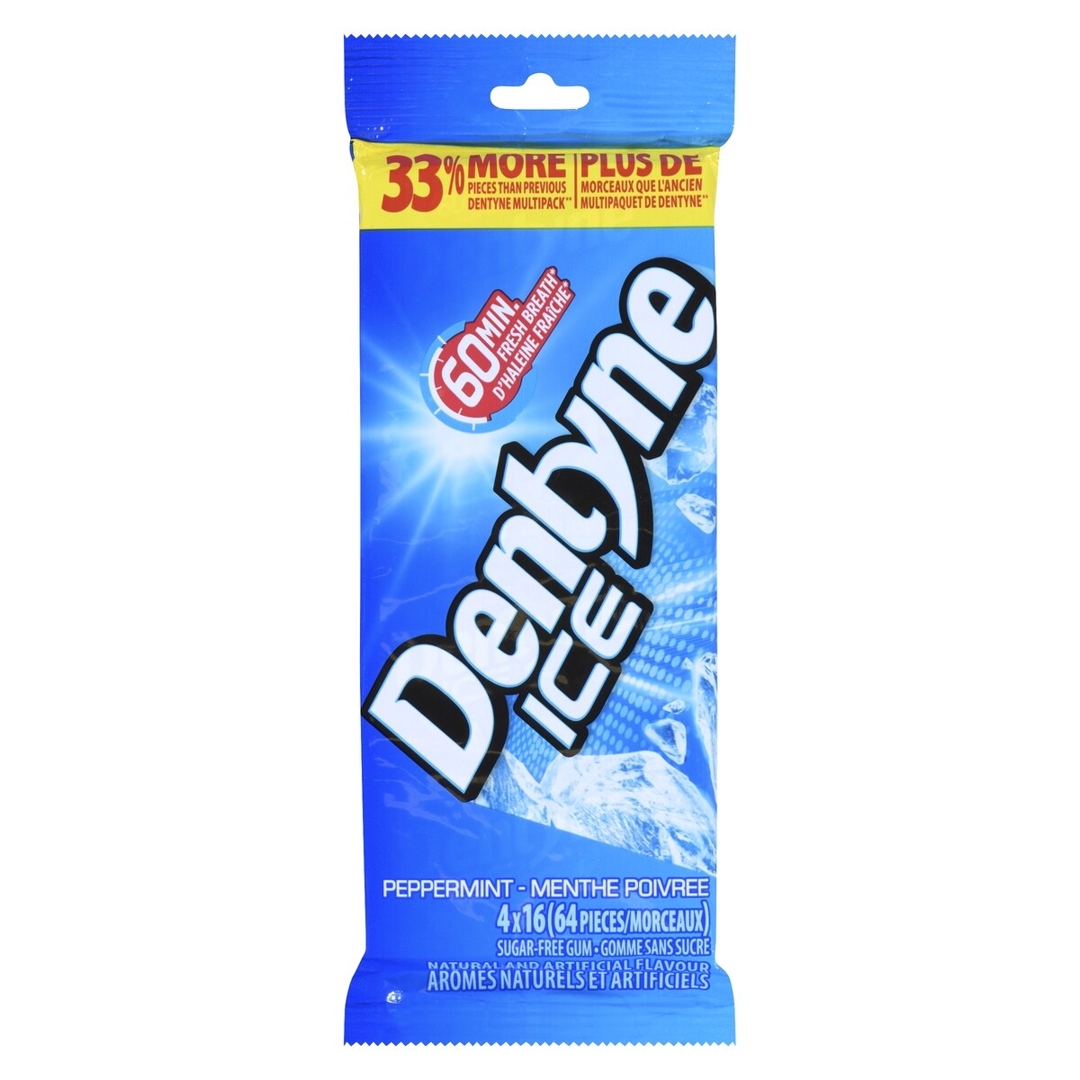 Gomme sans sucre menthe poivree