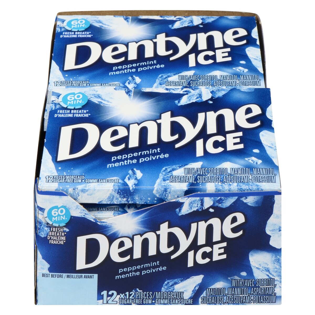 Ice gomme sans sucre menthe poivrée