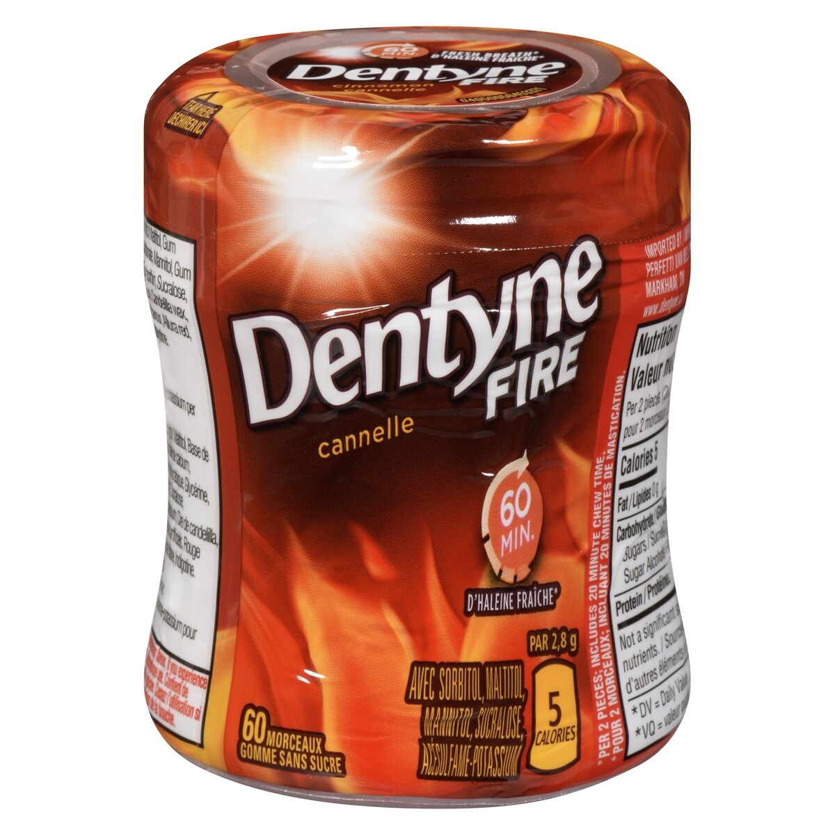Fire gomme sans sucre cannelle