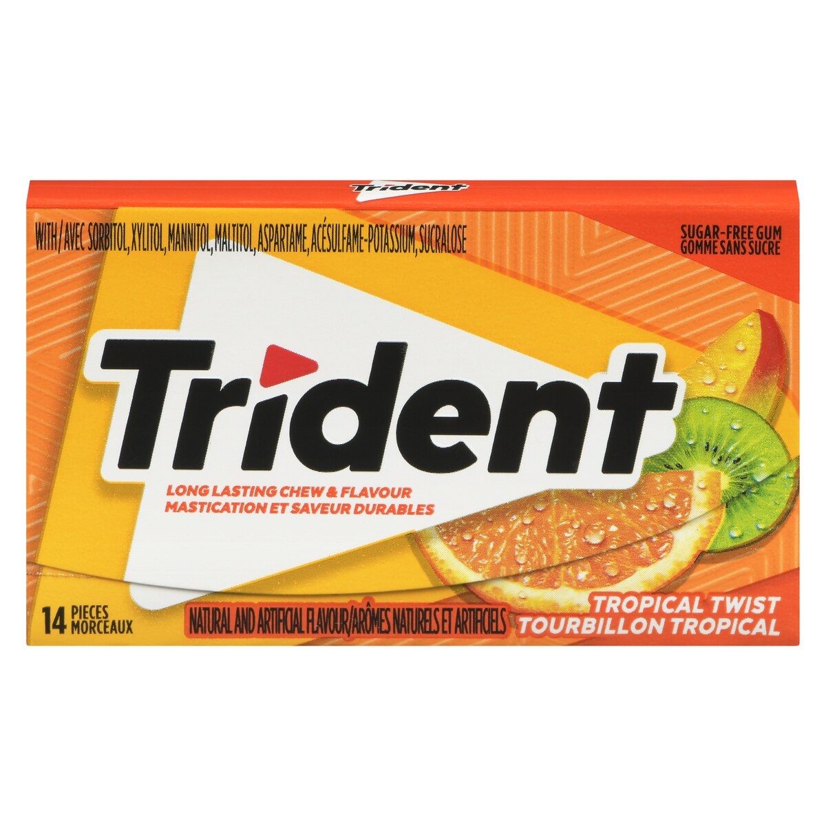 Gomme sans sucre tourbillon tropical