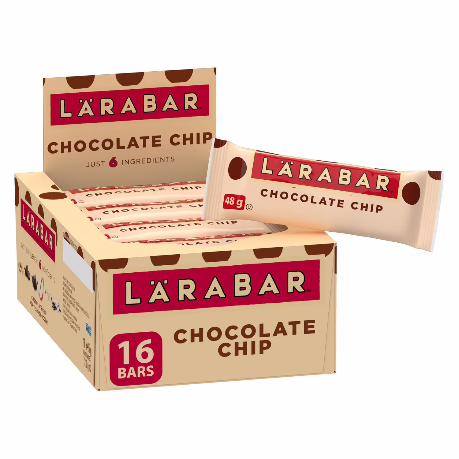 Larabar sans gluten pépites de chocolat
