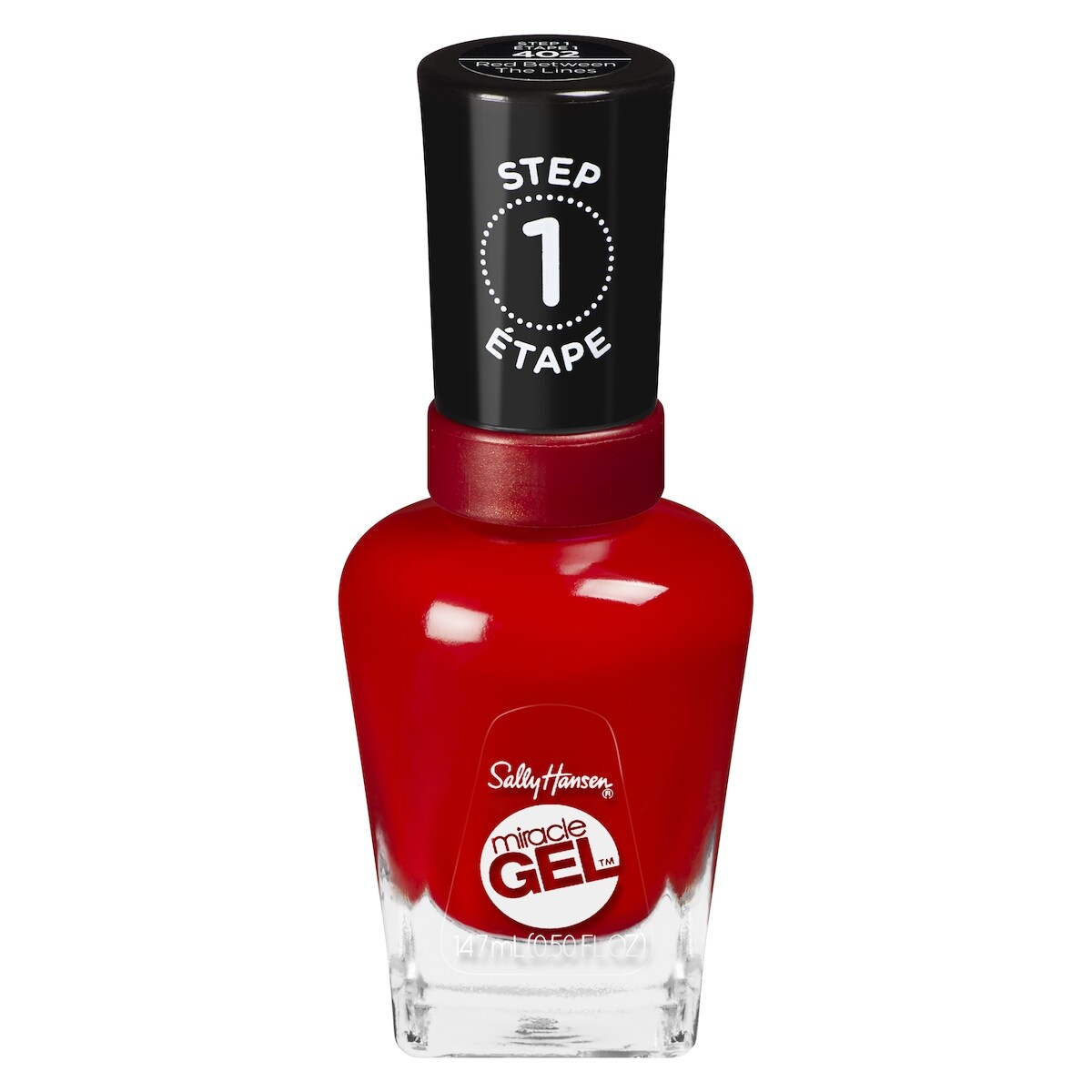 Miracle gel couleur gel étape 1 402 red between the lines