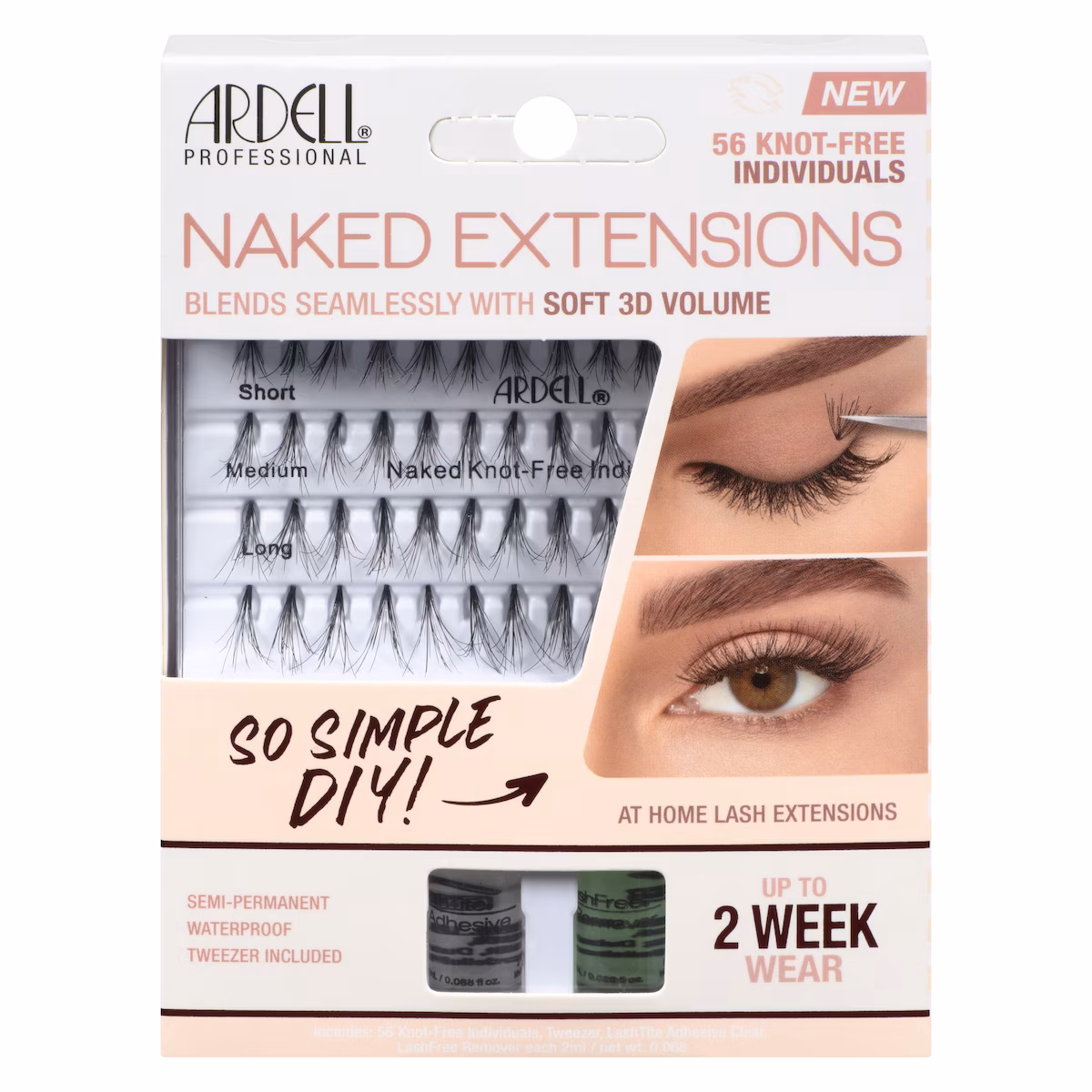 Naked extensions