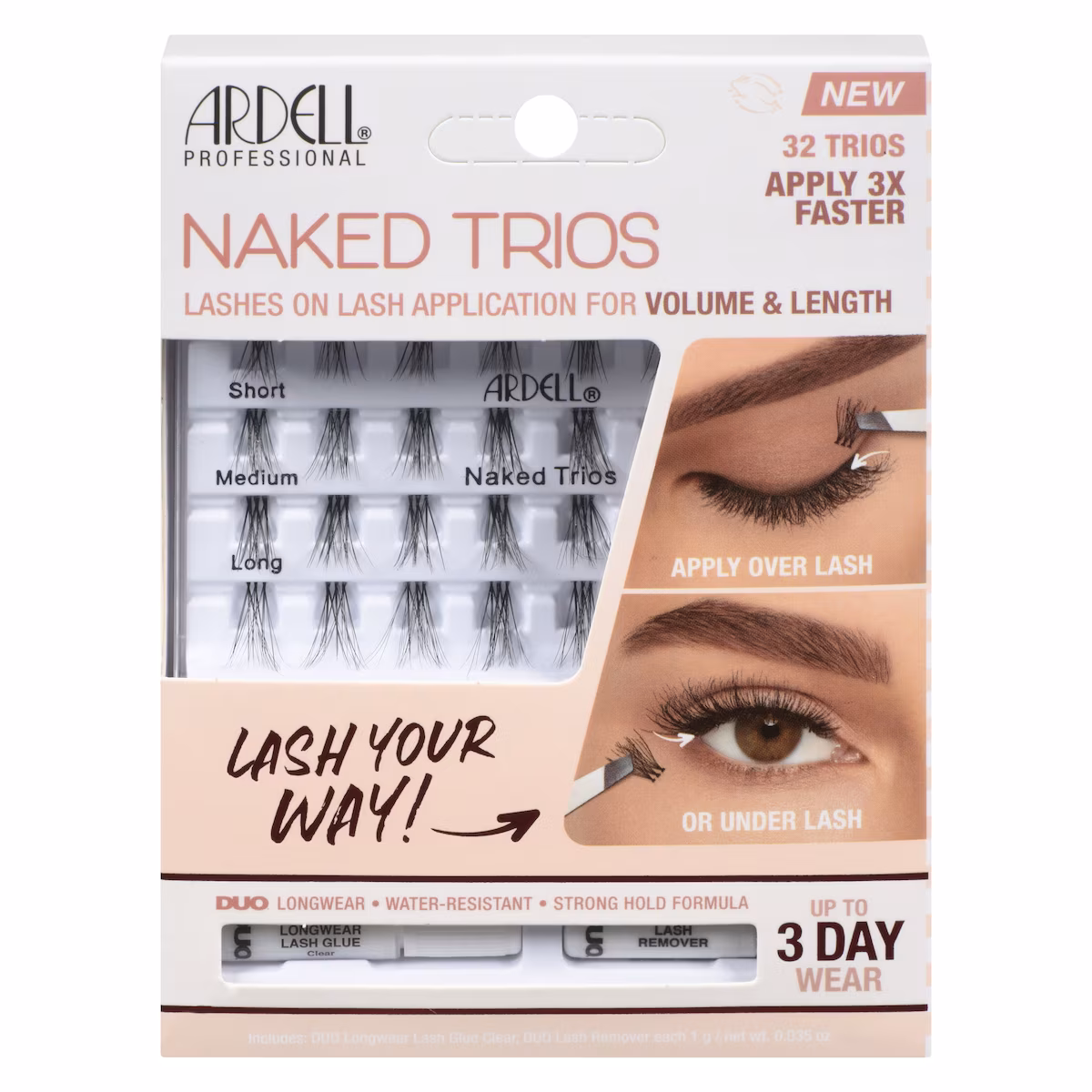 Naked trios