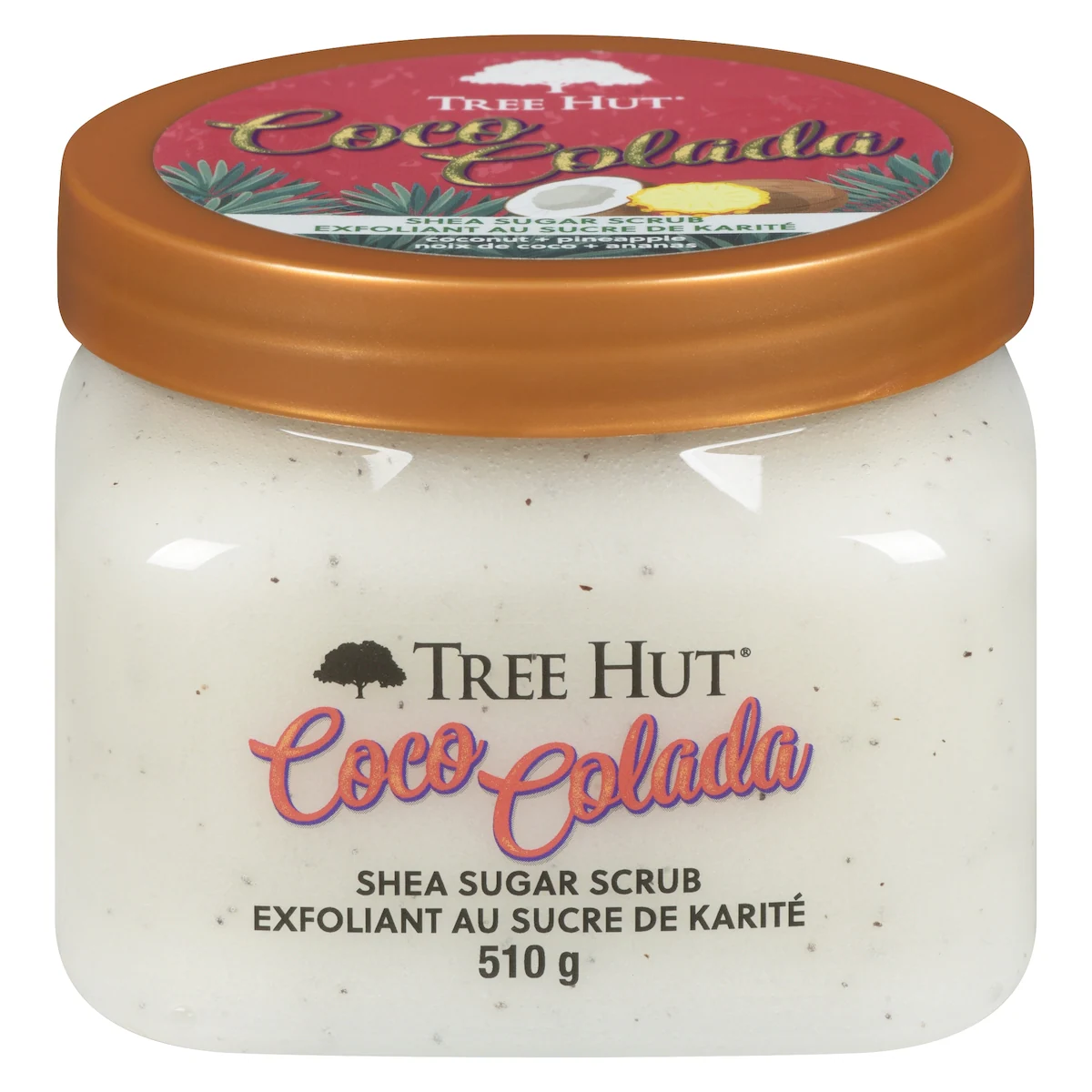 Exfoliant au sucre de karité coco colada