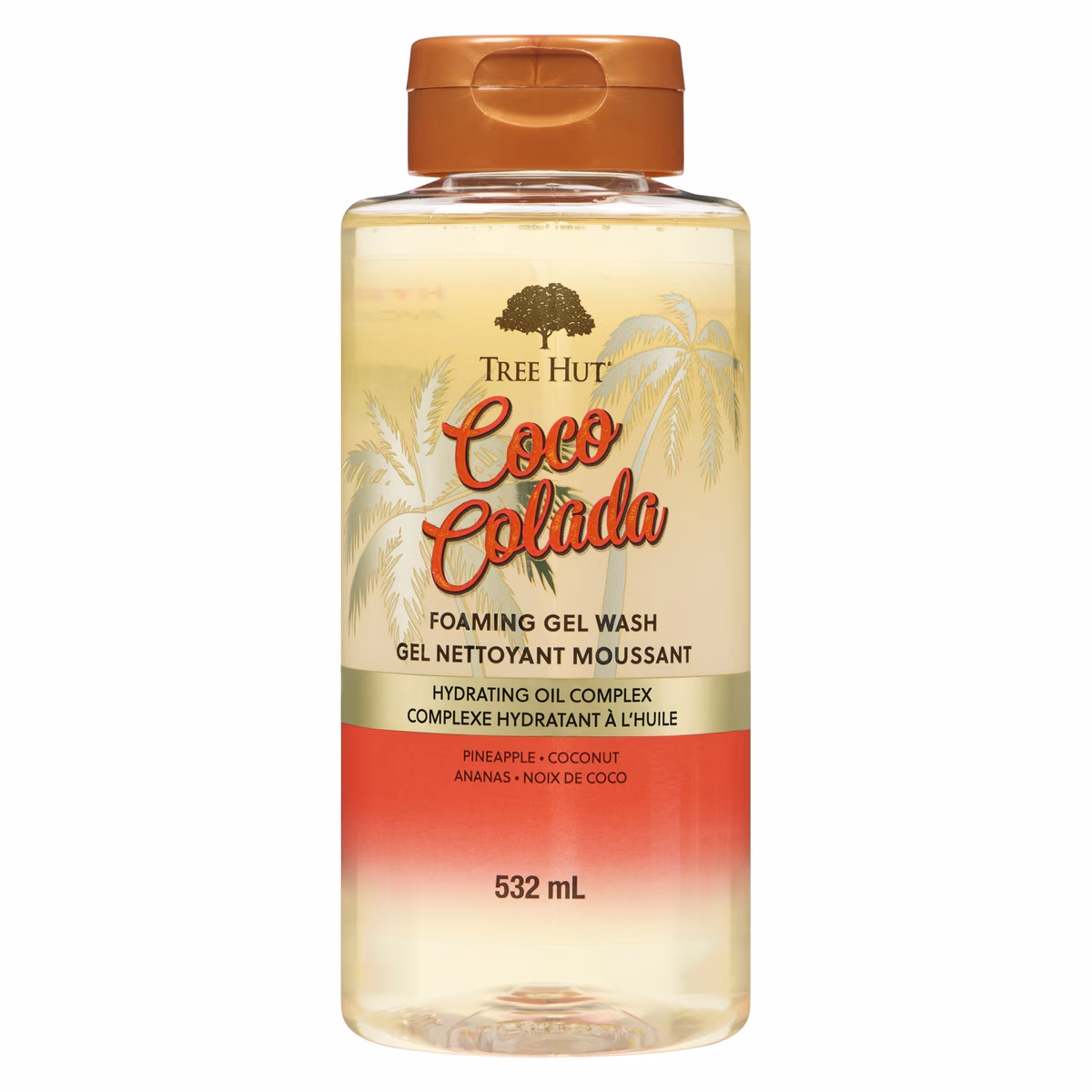 Gel nettoyant moussant coco colada