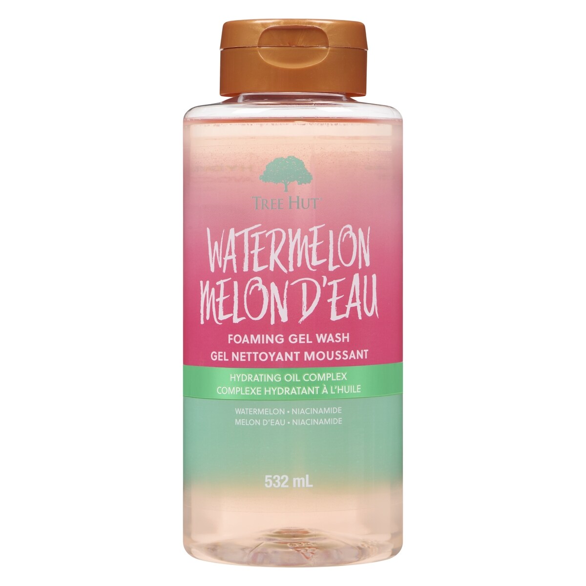 Gel nettoyant moussant melon d'eau