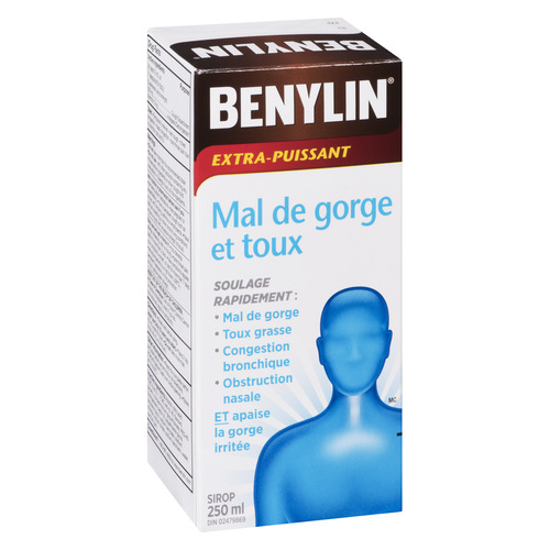 Sirop extra puissant contre le mal de gorge et la toux