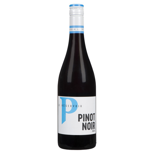 Le Réservoir Vin rouge France - Pinot Noir 14% alcool - Fruité et généreux 750 ml