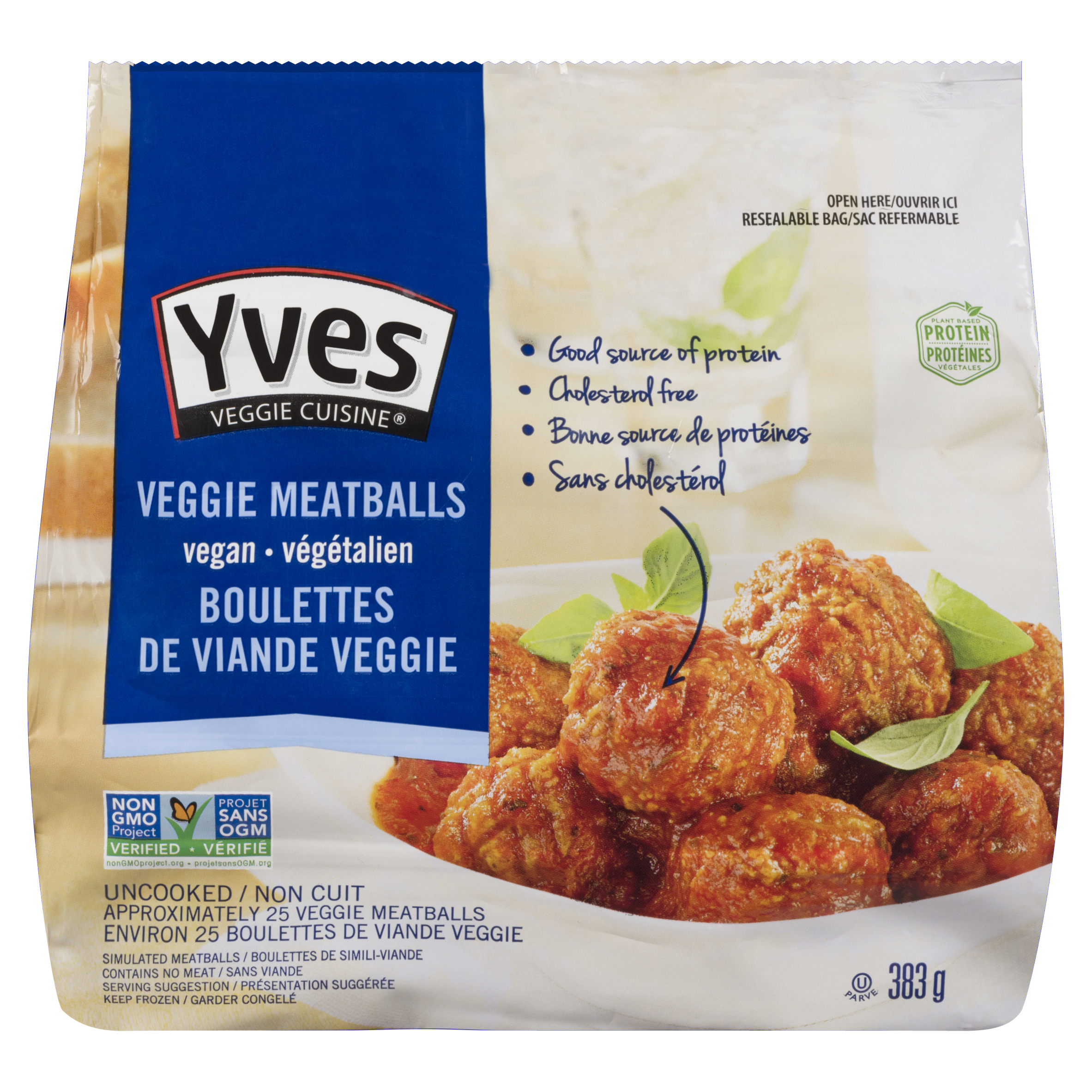 Yves Boulettes de viande 383 g (congelées)