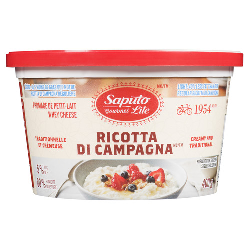 Saputo Ricotta Di Campagna légère 400 g