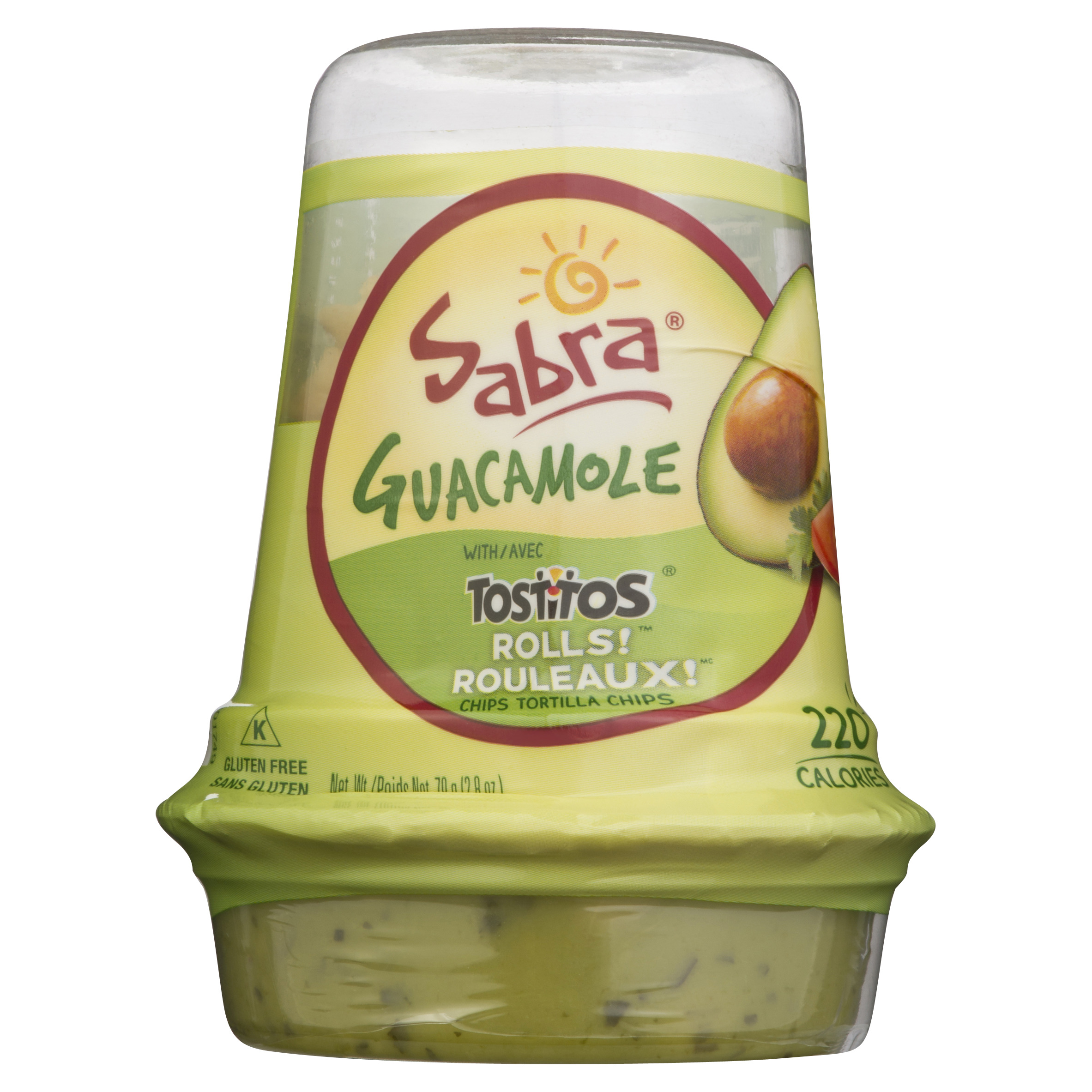 Sabra Guacamole avec Tostitos en rouleaux 79 g