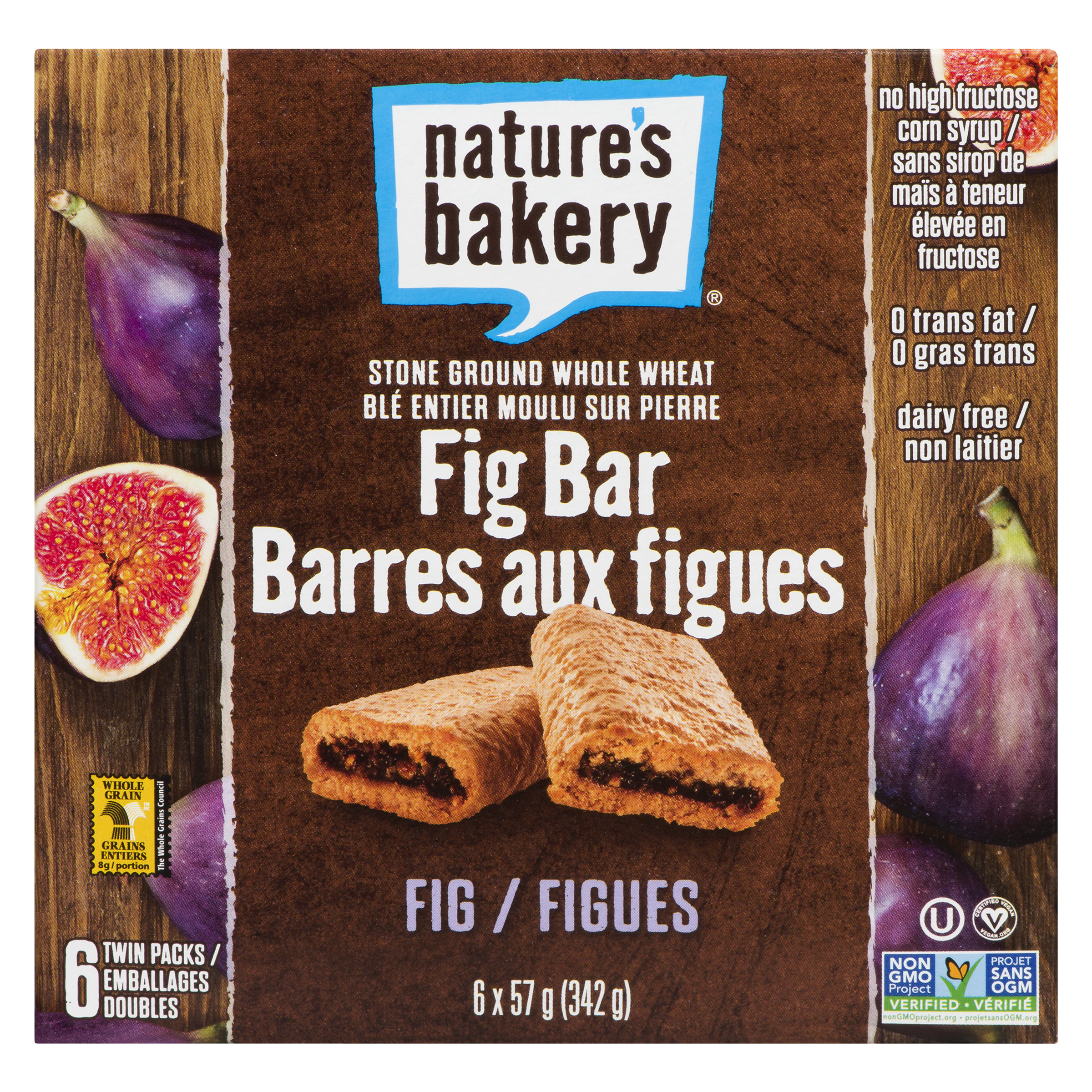 Nature's Bakery Biscuit de figues et blé entier original 340 g