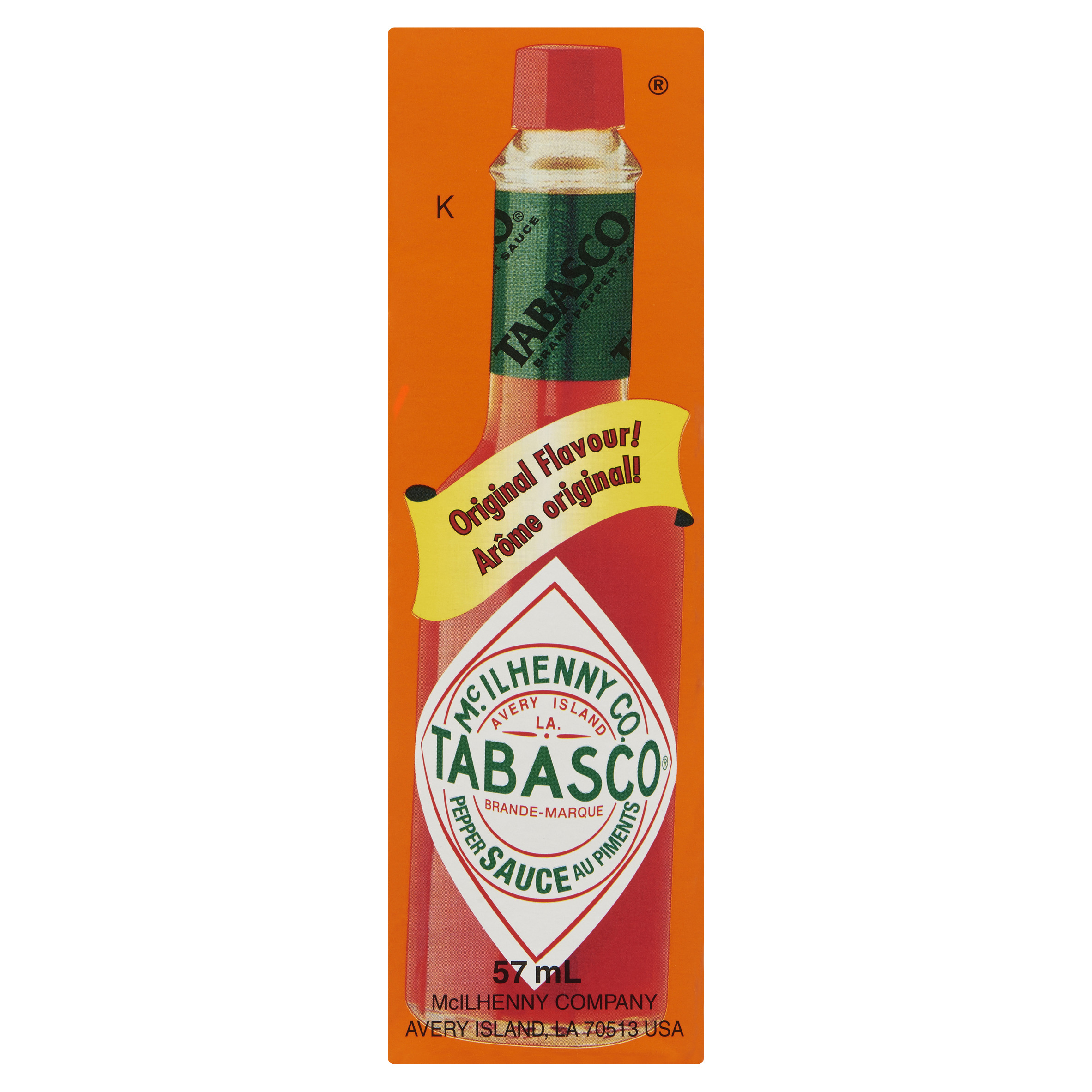 Tobasco Sauce rouge originale