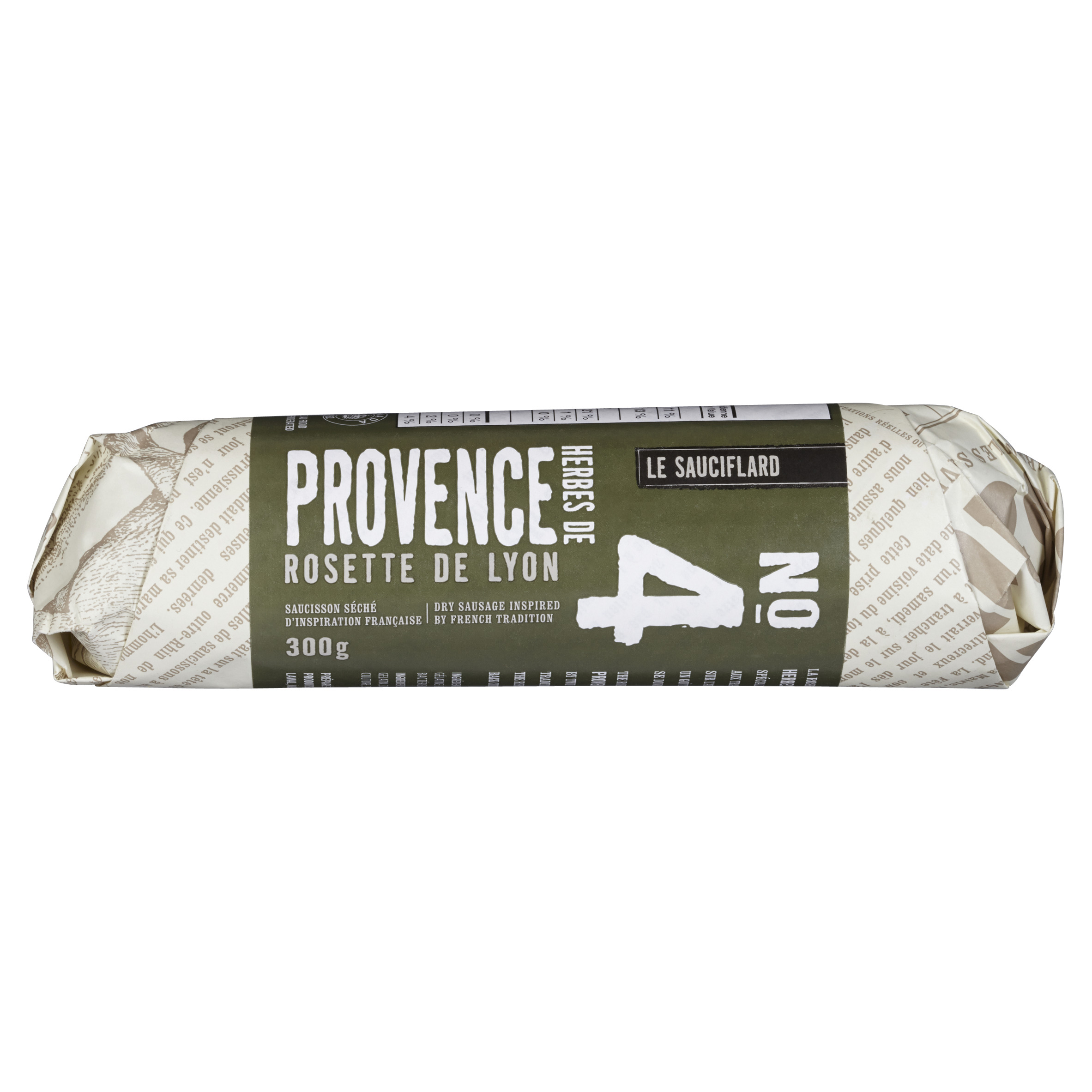 Le Sauciflard Rosette de Lyon aux herbes de provence 300 g