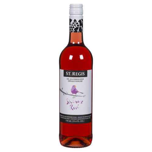 Vin rosé Shiraz sans alcool
