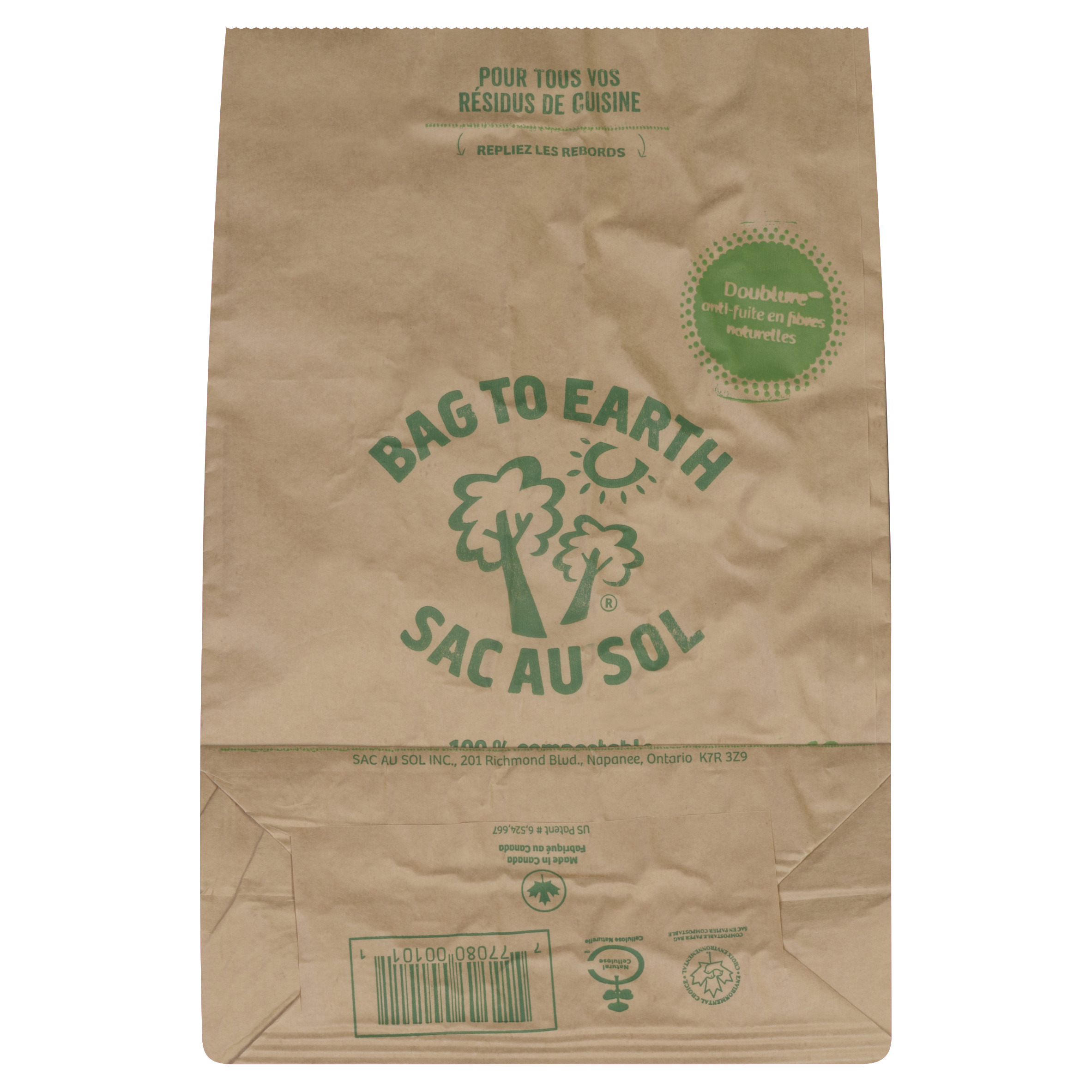 Petits sacs pour résidus de cuisine