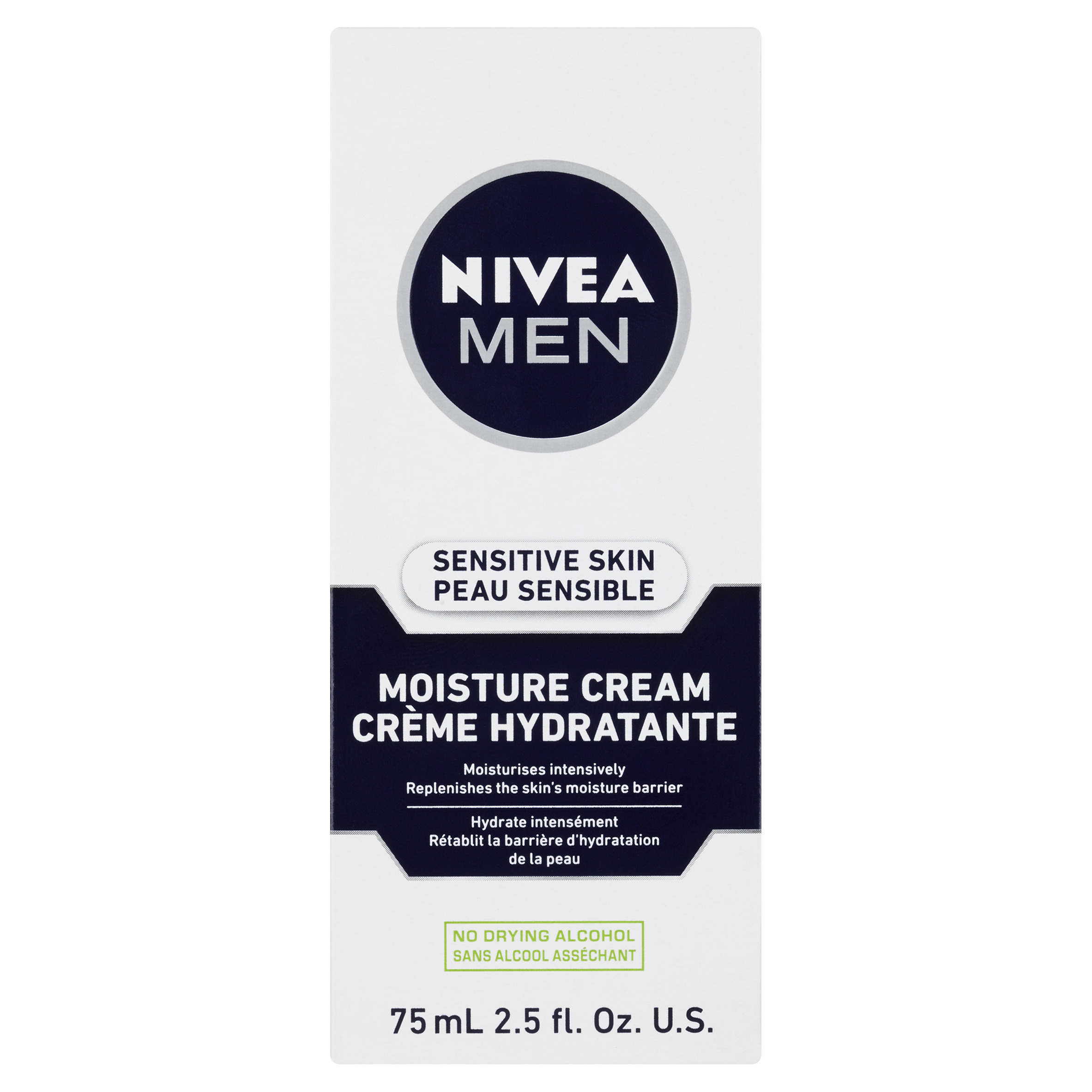 Nivea For Men Lotion hydratante pour peau sensible 75 ml
