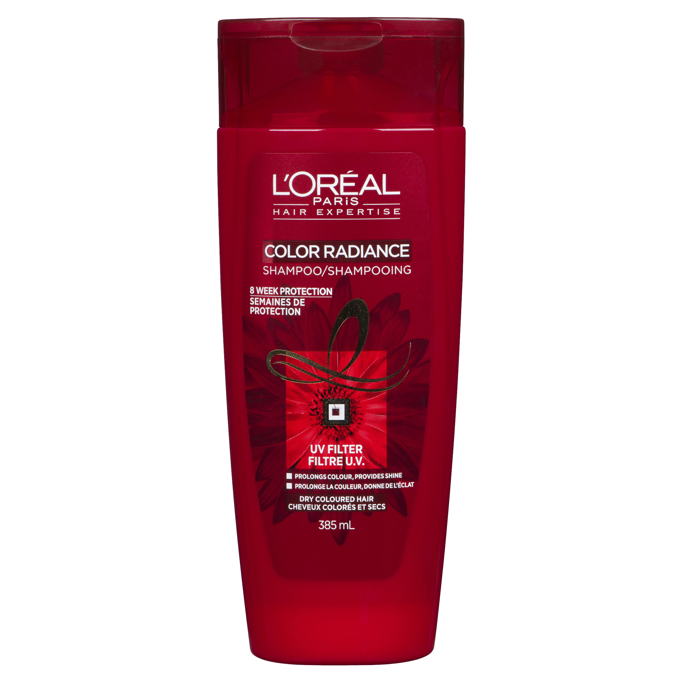 L'Oréal Color Radiance Shampooing pour protéger les cheveux secs colorés 385 ml