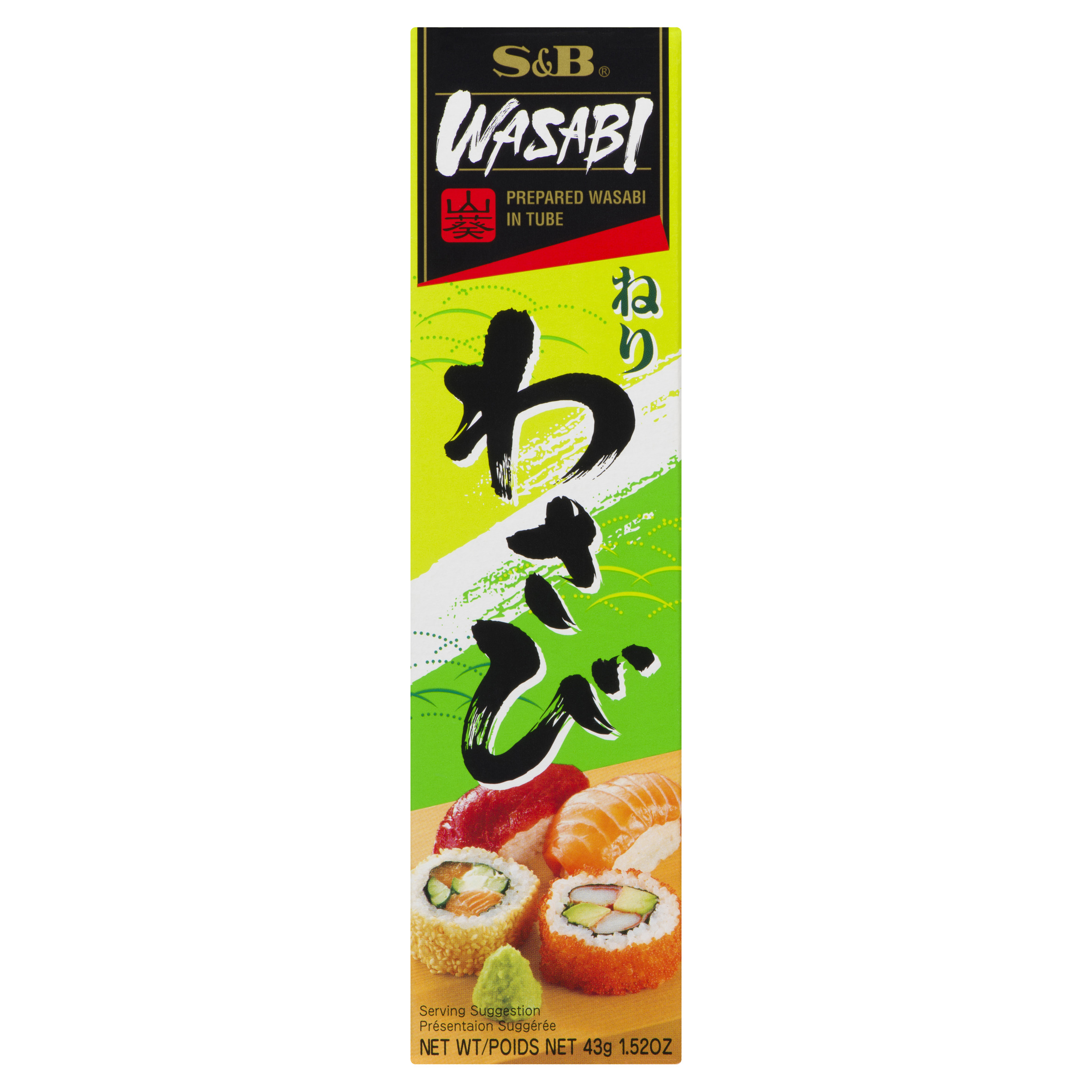 Wasabi en tube