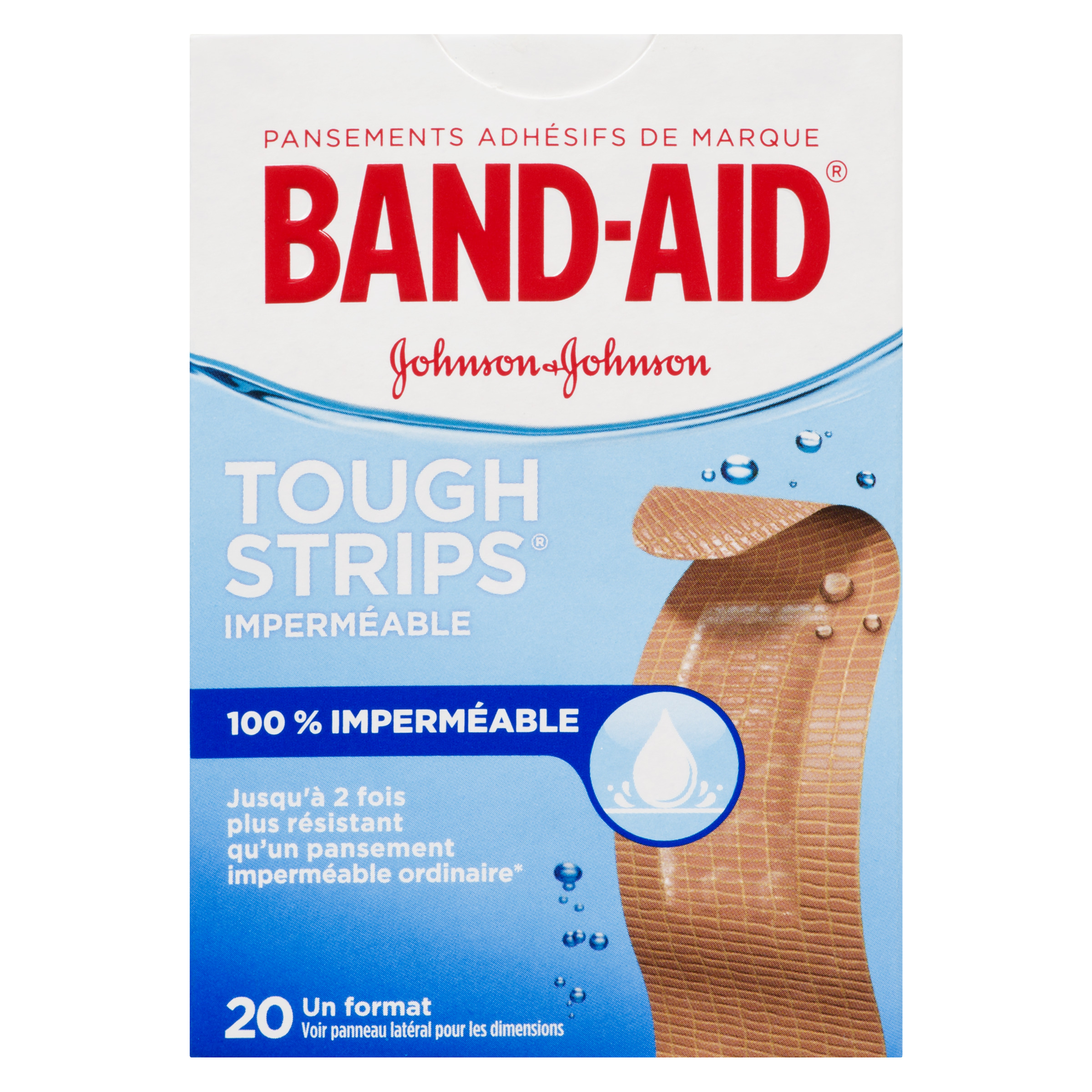 Pansements Tough-Strips imperméables
