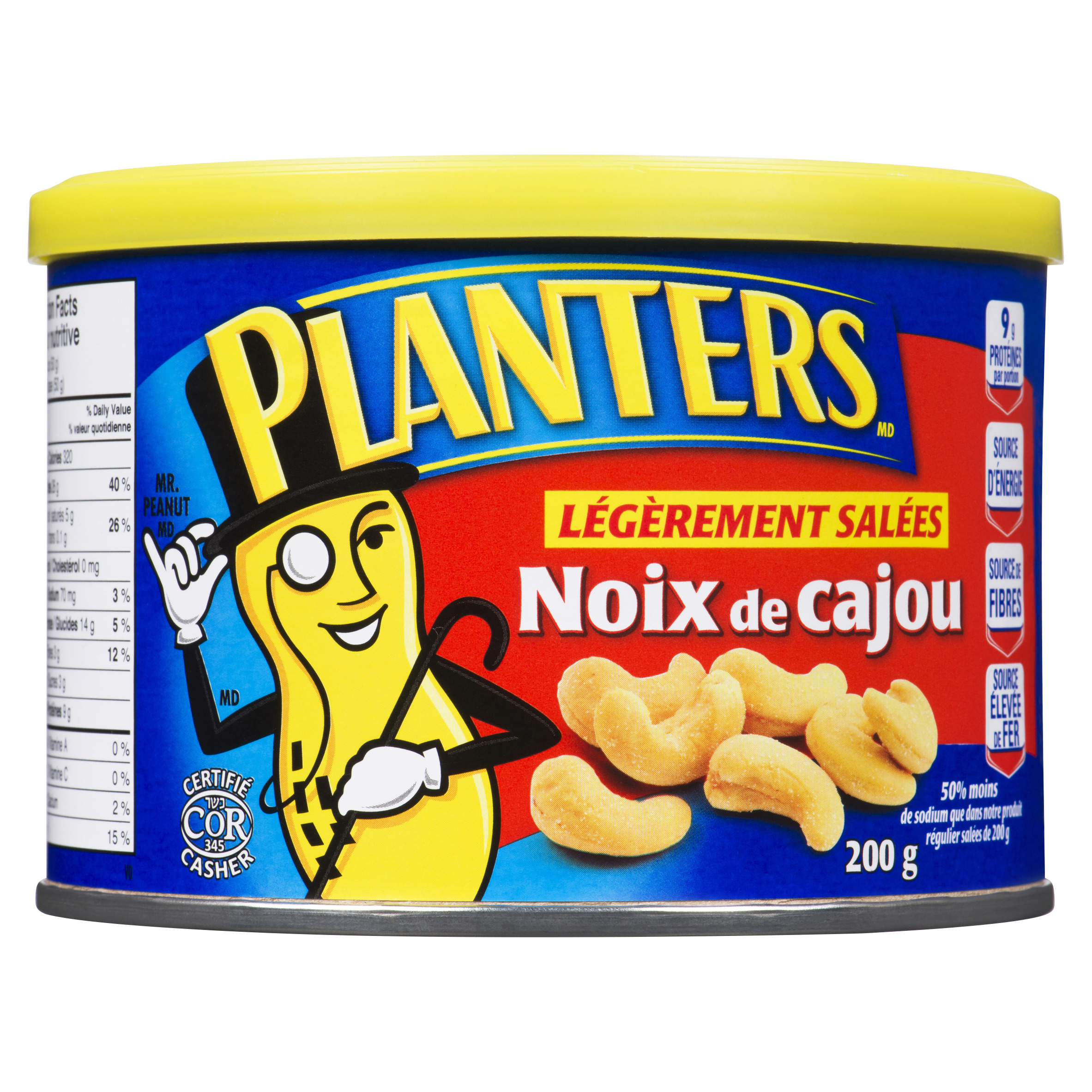 Noix de cajou légèrement salées
