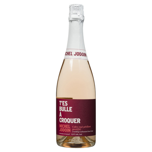 Cidre rosé pétillant gazéifié Coeur à tout rosé