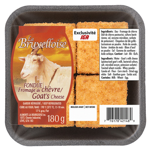 La Bruxelloise Fondue de chèvre 180 g