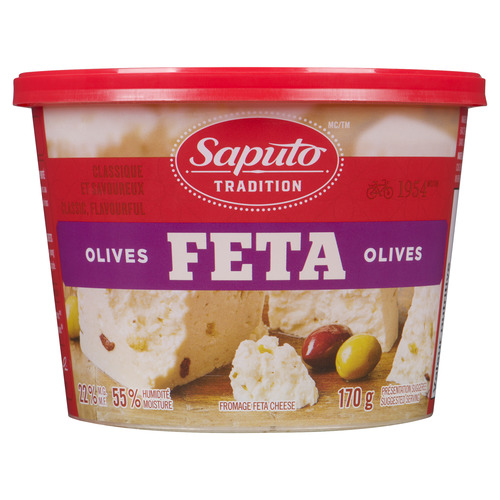 Saputo Fromage feta olives 170 g