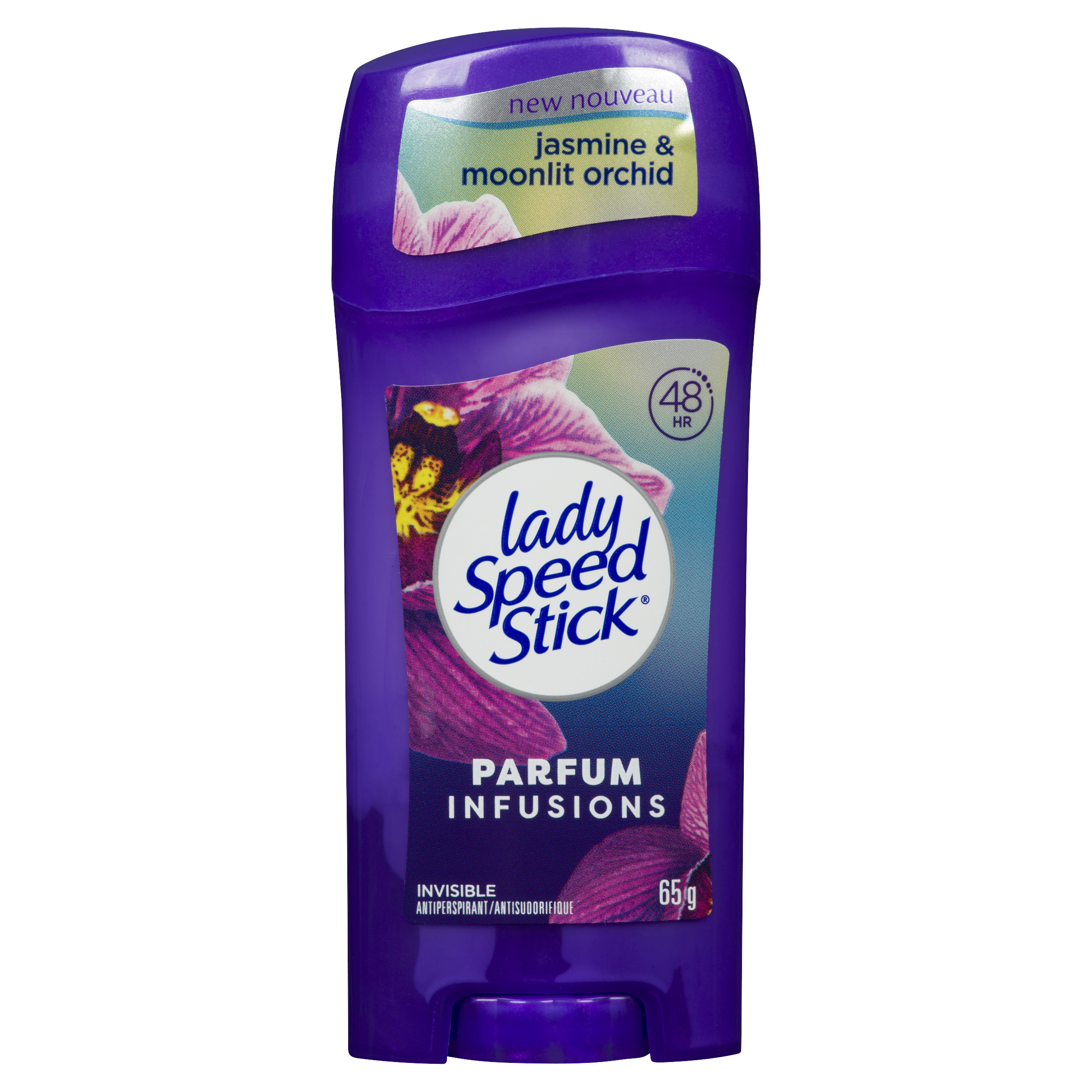 Lady Speed Stick Déodorant parfum infusion jasmin et orchidée 65 g