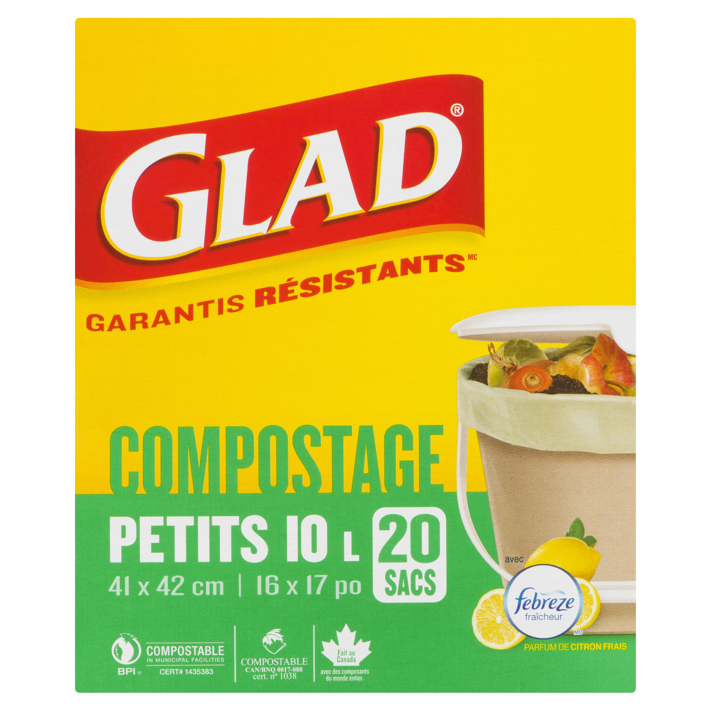 Sacs compostables petits