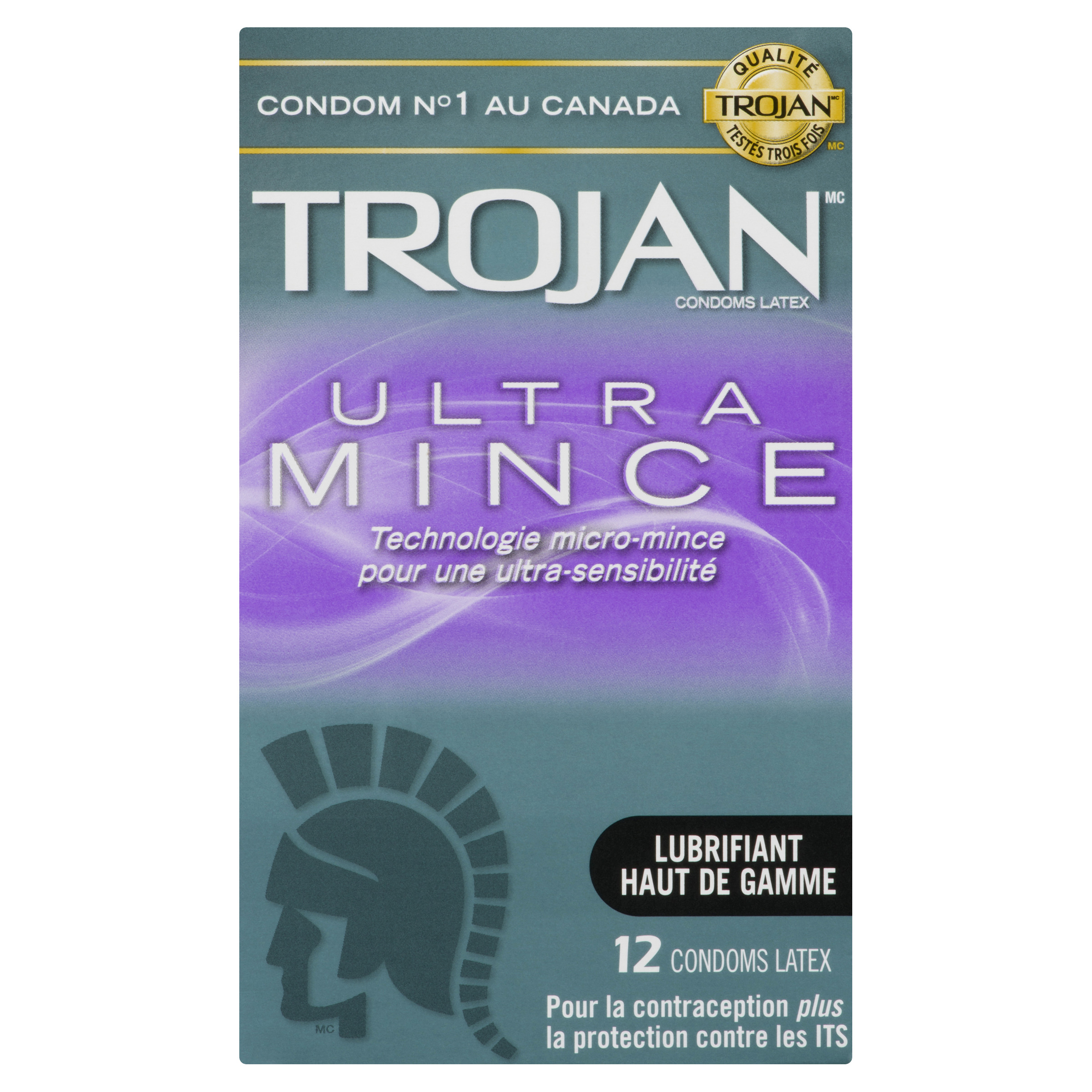 Trojan Condoms ultra minces 12 un